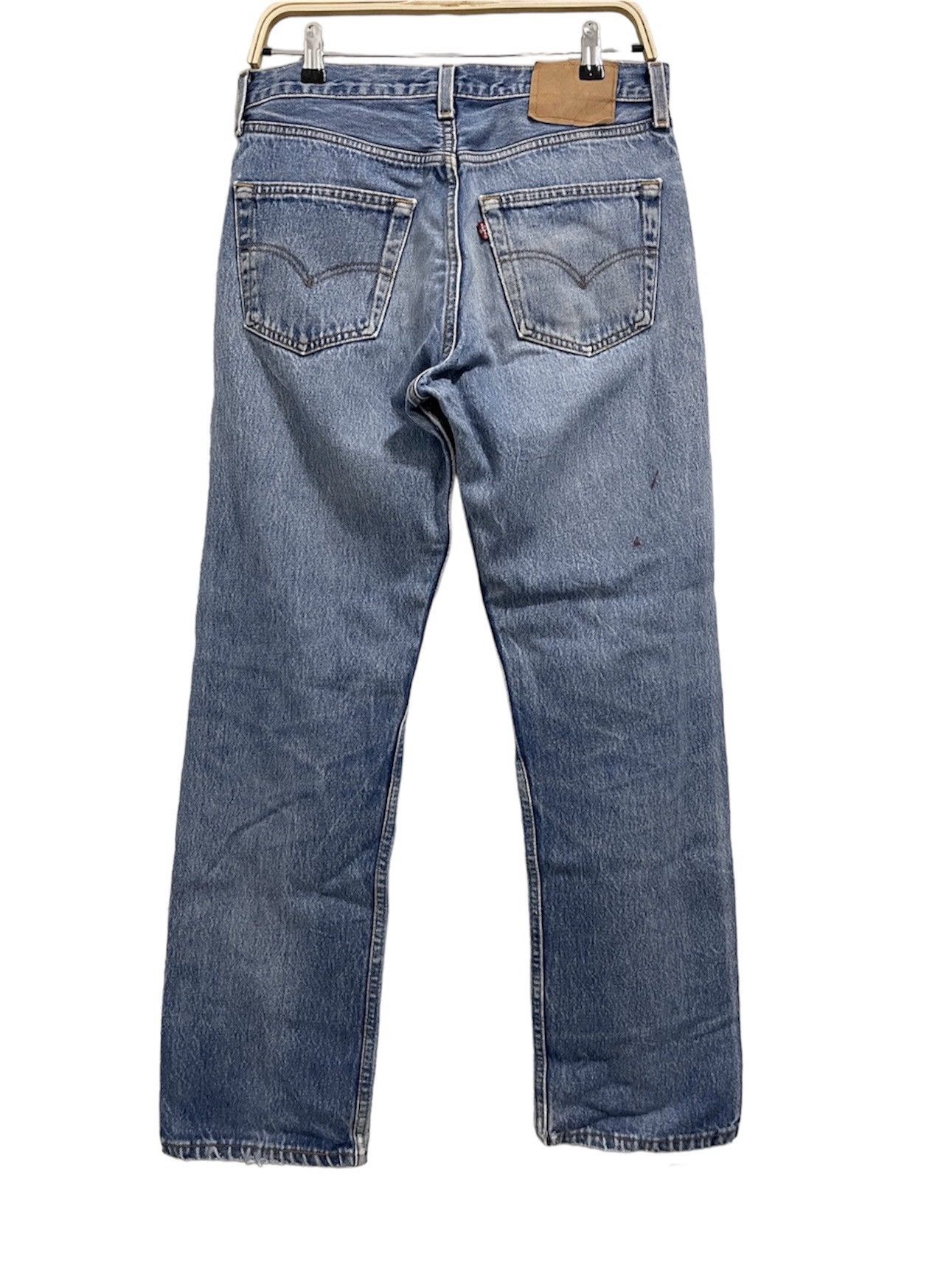 Levi's VINTAGE 90s LEVIS 501 NON SELVEDGE 34x33 STAMP 524 Size US 31 - 10 Thumbnail