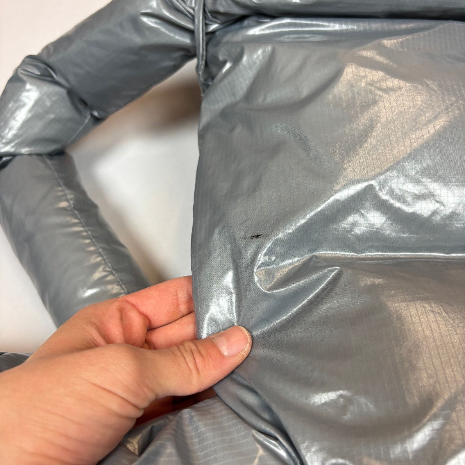 Entire Studios Entire Studios Blue RBI Down Coat Women's M Metallic Puffer Size M / US 6-8 / IT 42-44 - 14 Thumbnail
