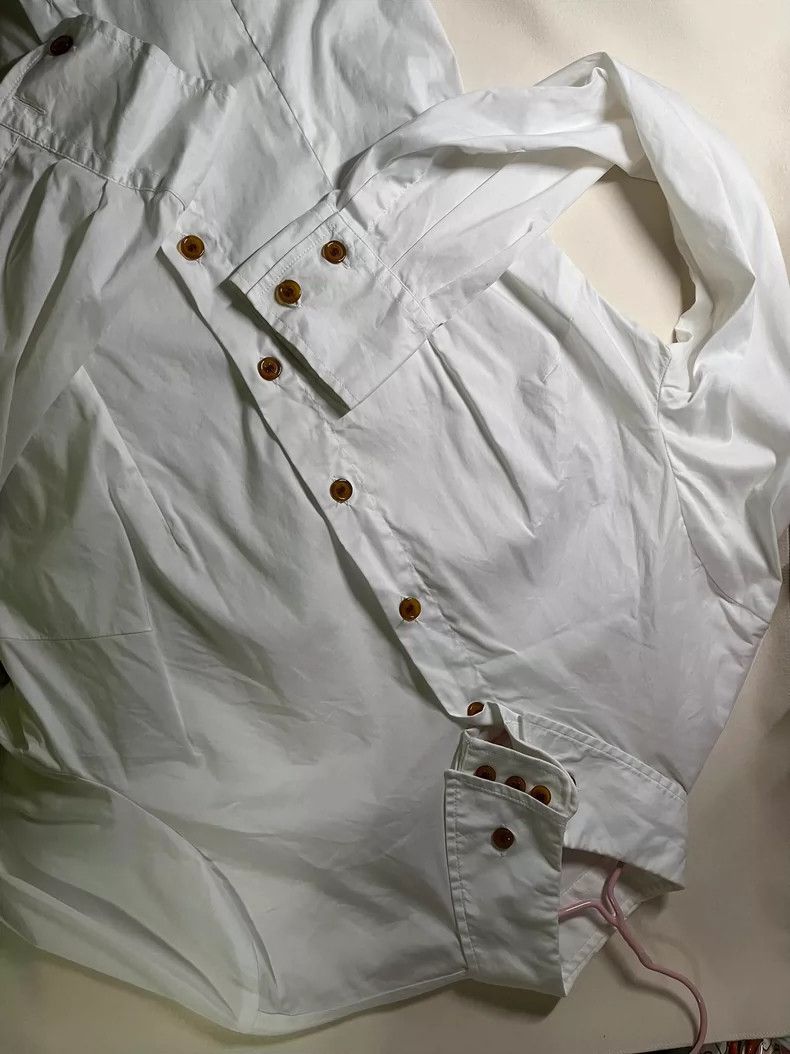 Vivienne Westwood Vivienne Westwood Classic three button white shirt Size S / US 4 / IT 40 - 2 Thumbnail