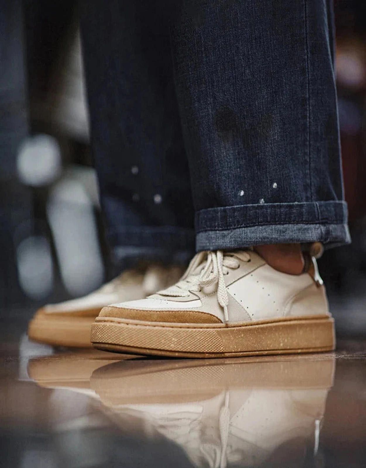 Other Two Tone Casual City Sneakers Size US 7 / EU 40 - 3 Thumbnail