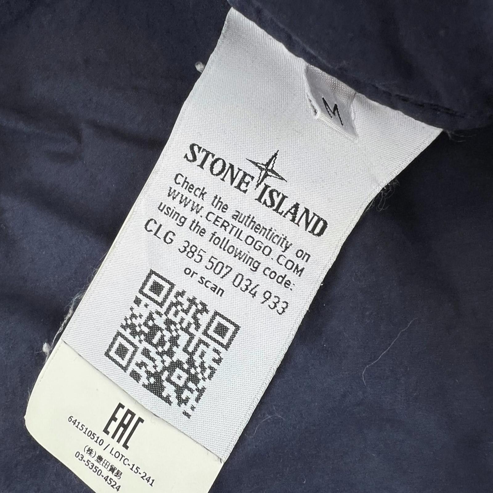 Stone Island Stone Island Navy Overshirt Size US M / EU 48-50 / 2 - 4 Thumbnail