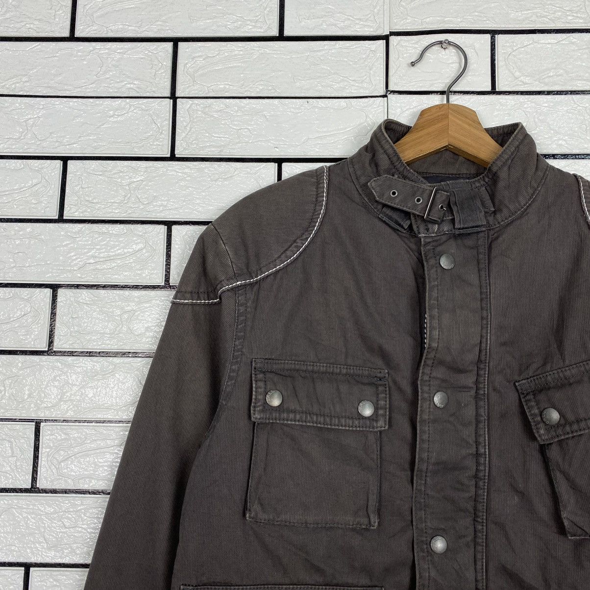 Hysteric Glamour 🔥VINTAGE BIKER JACKET PUNK DESIGN BALL JAPAN Size US L / EU 52-54 / 3 - 7 Thumbnail