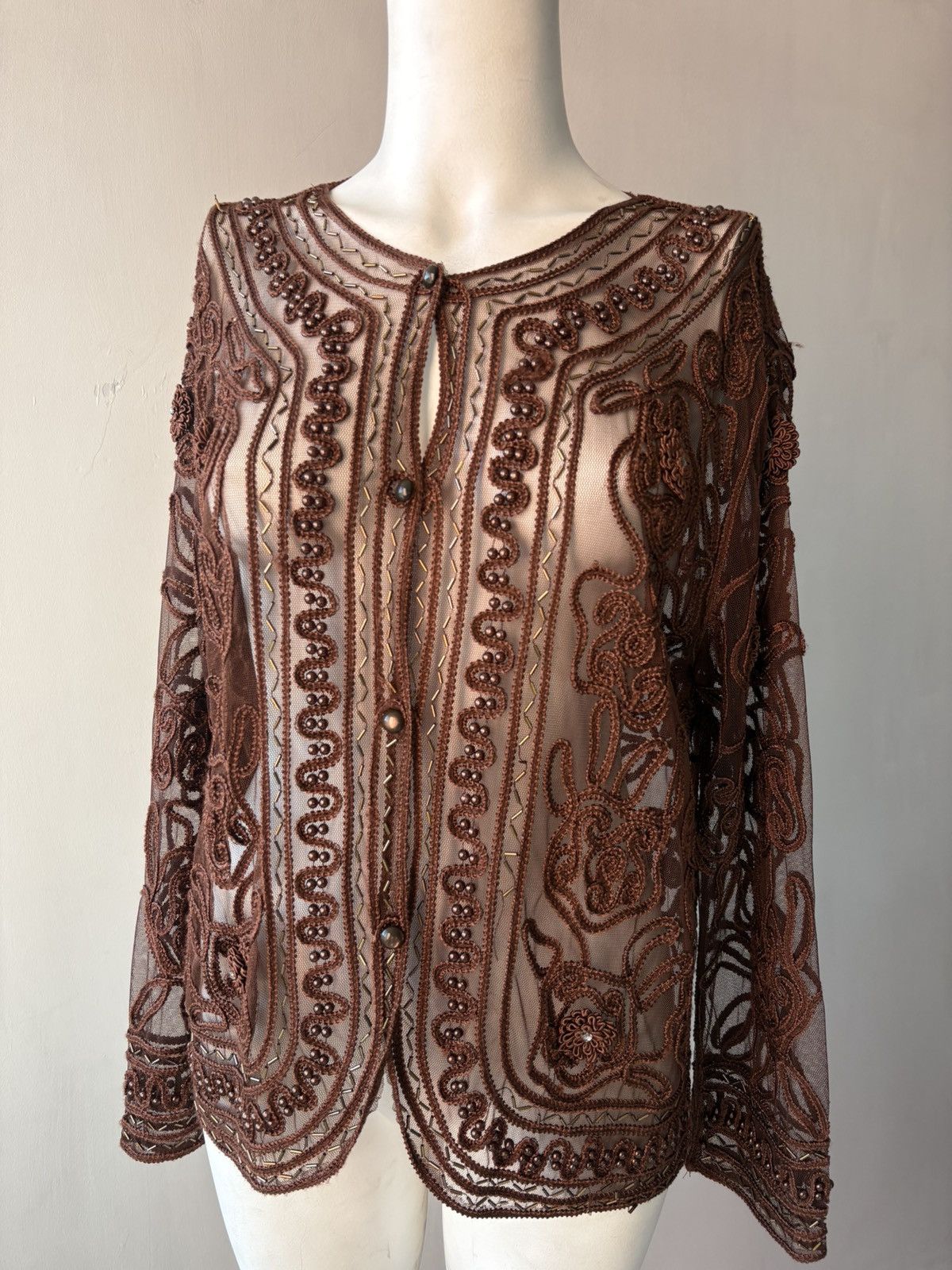 Vintage Vintage blouse Size L / US 10 / IT 46 - 12 Thumbnail
