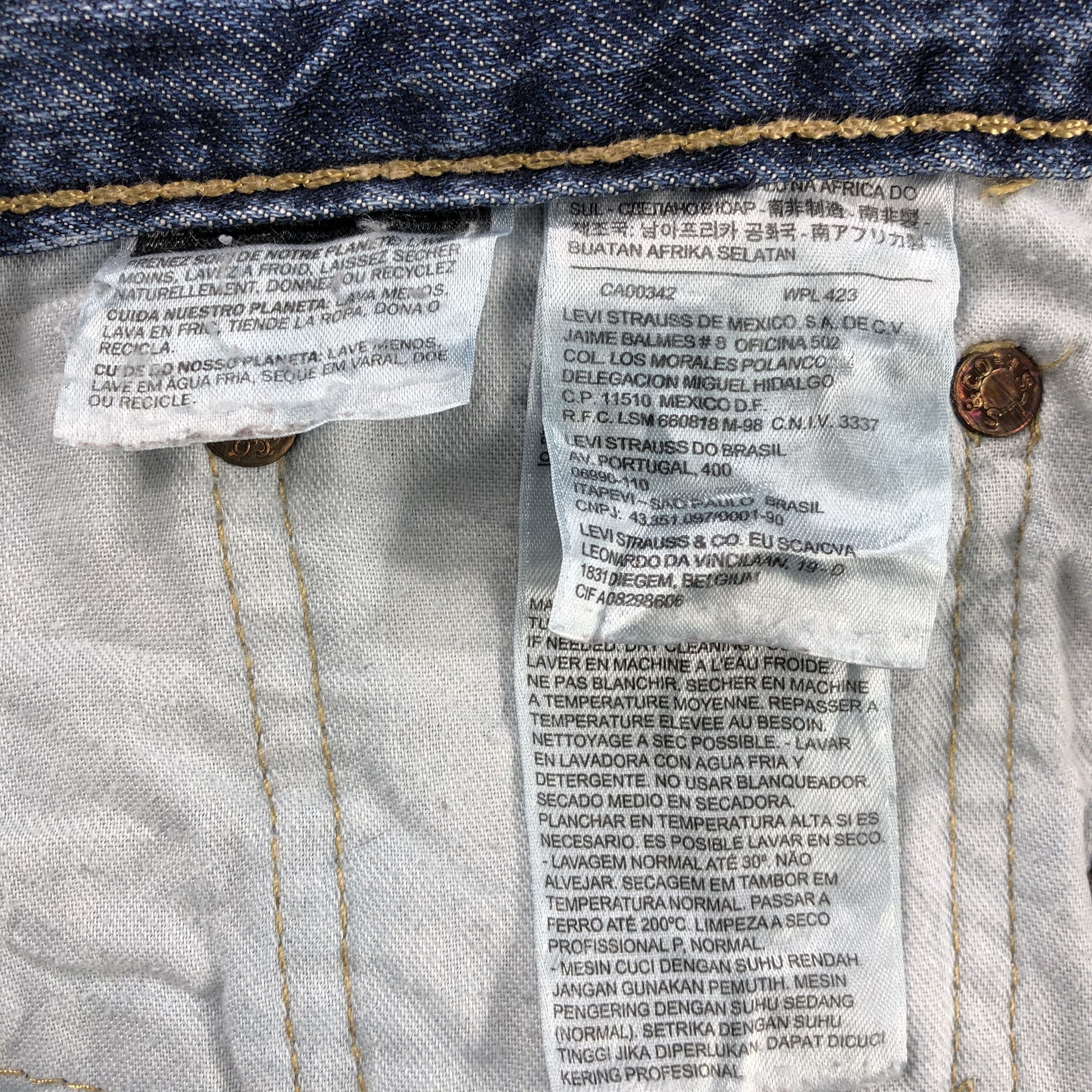 Levi's × Vintage Vintage Blue Wash Levis 527 Flare Jeans-JM2855 Size US 37 - 11 Thumbnail