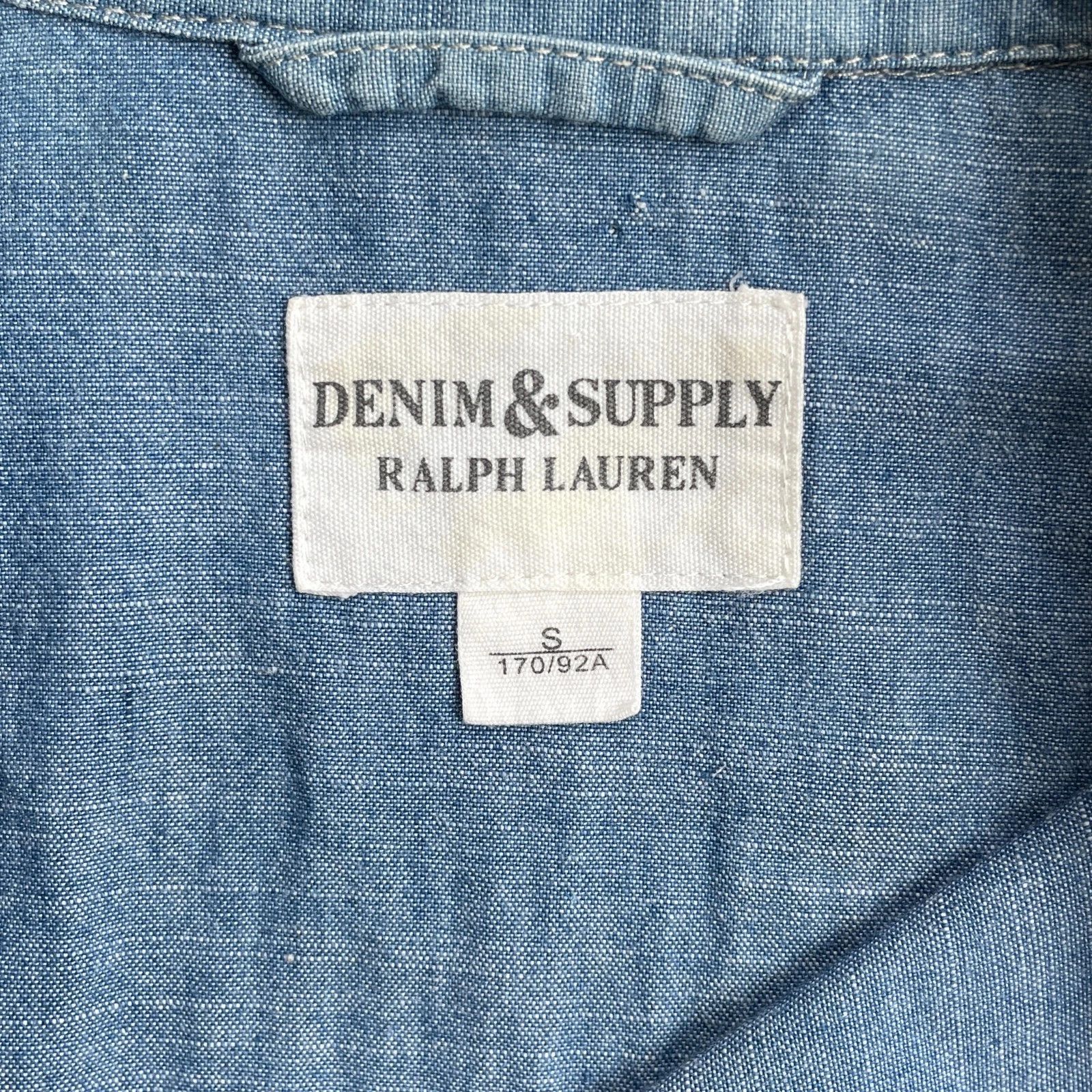 Ralph Lauren Ralph Lauren Denim&Supply U.S.A Flag Patch Western Shirt Size US S / EU 44-46 / 1 - 9 Thumbnail