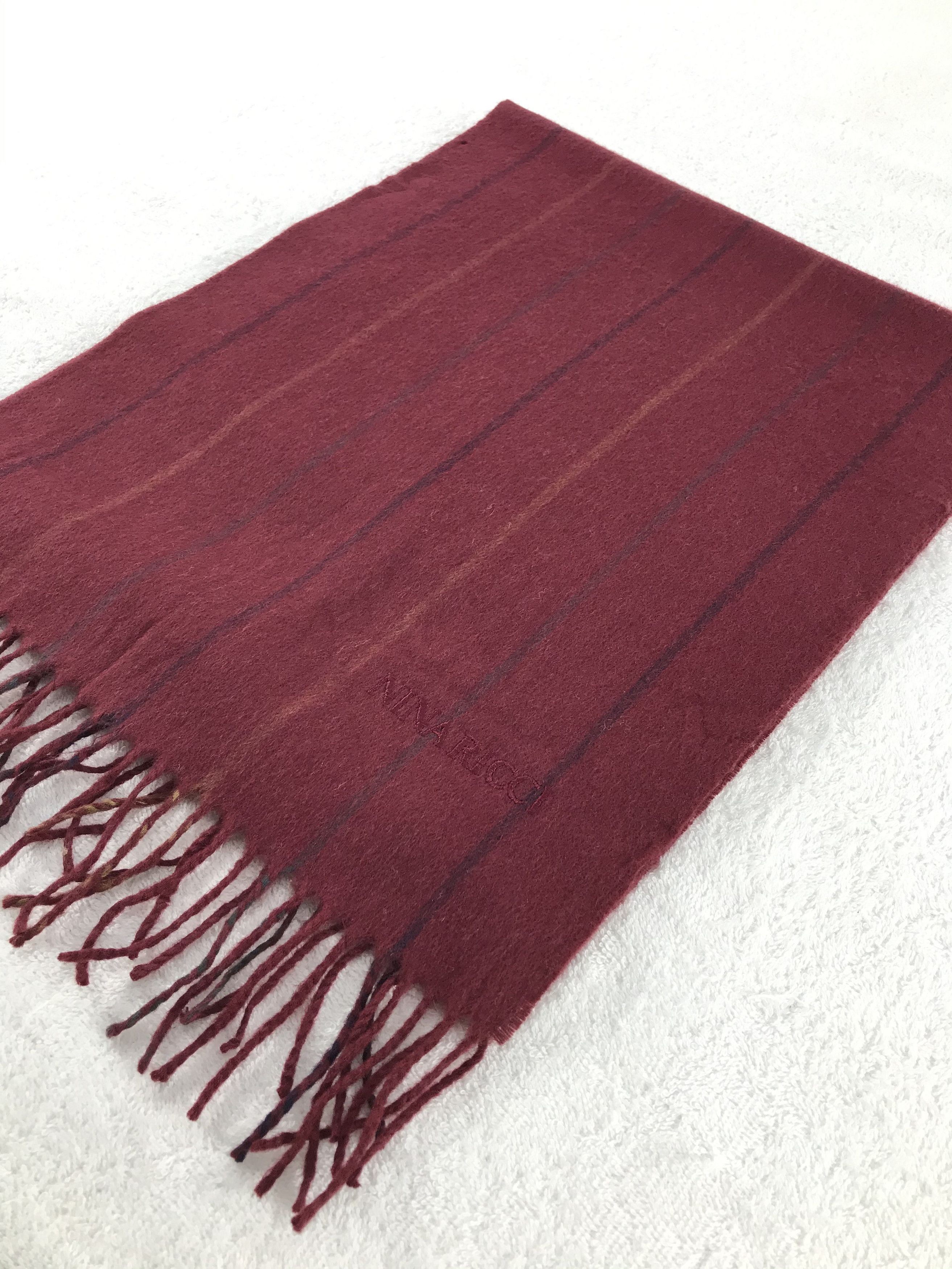 Vintage Nina Ricci Scarf / Muffler / Neckwear - WW1426 Size ONE SIZE - 4 Thumbnail