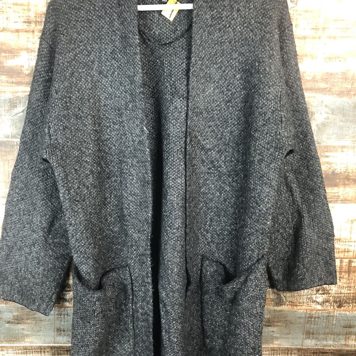 Homespun Knitwear Uniqlo Grey long Cardigan Knitwear #A2275 Size US S / EU 44-46 / 1 - 5 Thumbnail