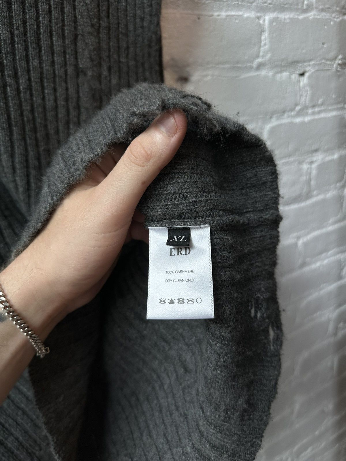 Enfants Riches Deprimes Cashmere ERD Knit Vest Size US XL / EU 56 / 4 - 4 Thumbnail