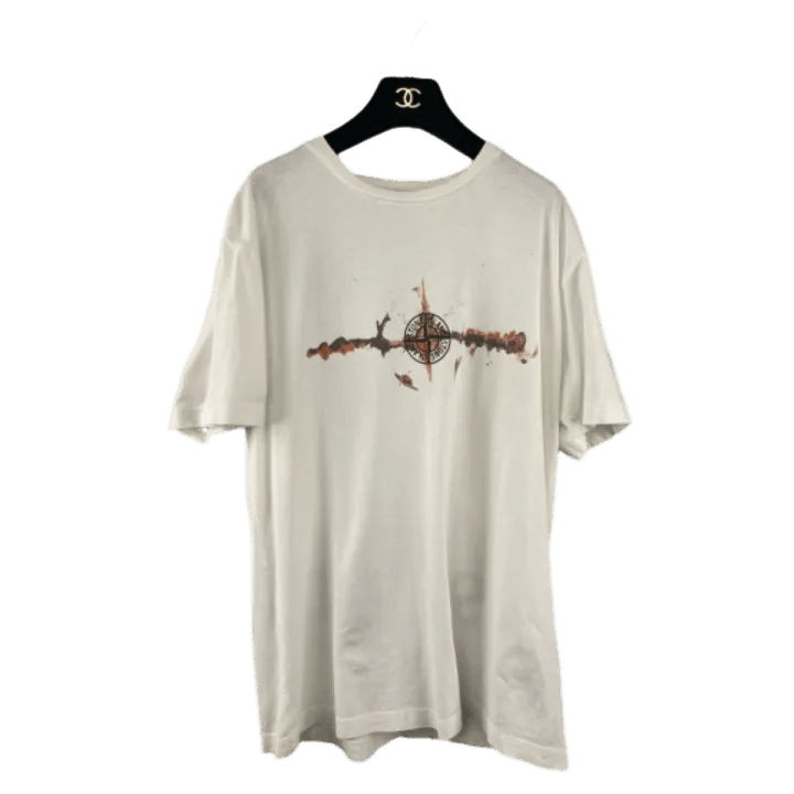 Stone Island Stone Island Graphic Cotton Short Sleeve Tee Size US L / EU 52-54 / 3 - 1 Thumbnail