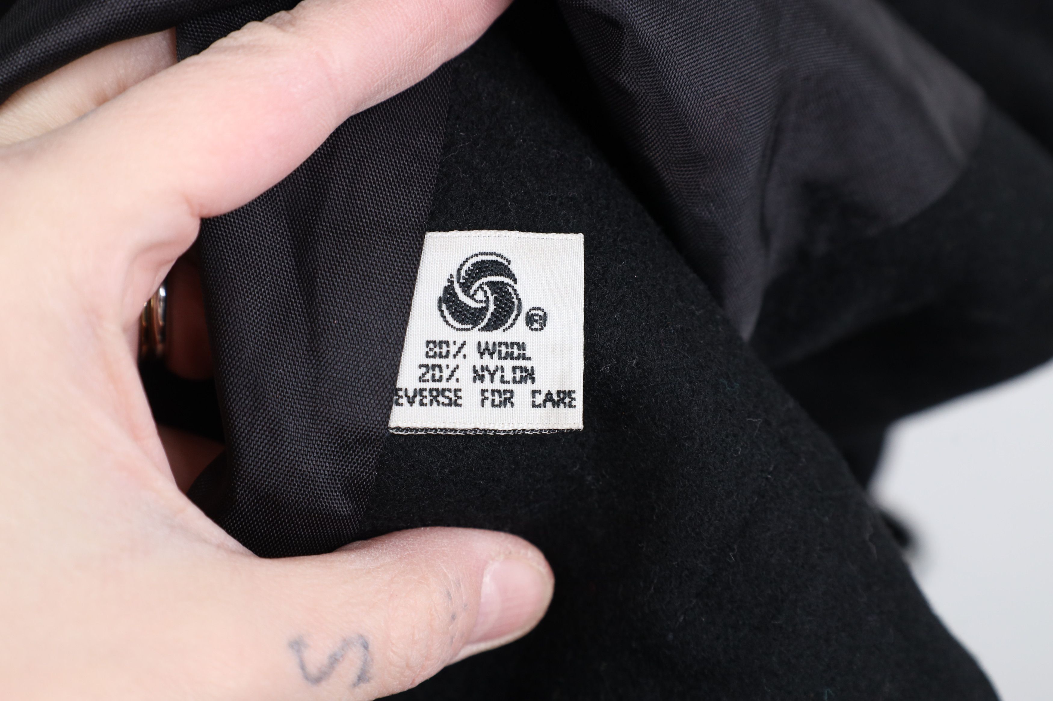 Vintage Vintage 80s 90s Streetwear Dolman Sleeve Wool Jacket Size M / US 6-8 / IT 42-44 - 11 Thumbnail