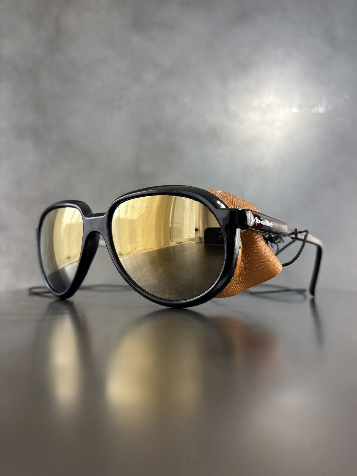 1970s Bolle Glacier Sunglasses Vintage Acrylex France 8161