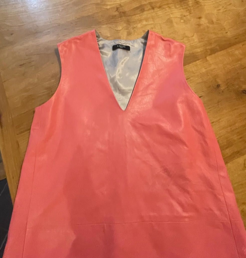 Lanvin Leather lavin Top Size M / US 6-8 / IT 42-44 - 4 Thumbnail