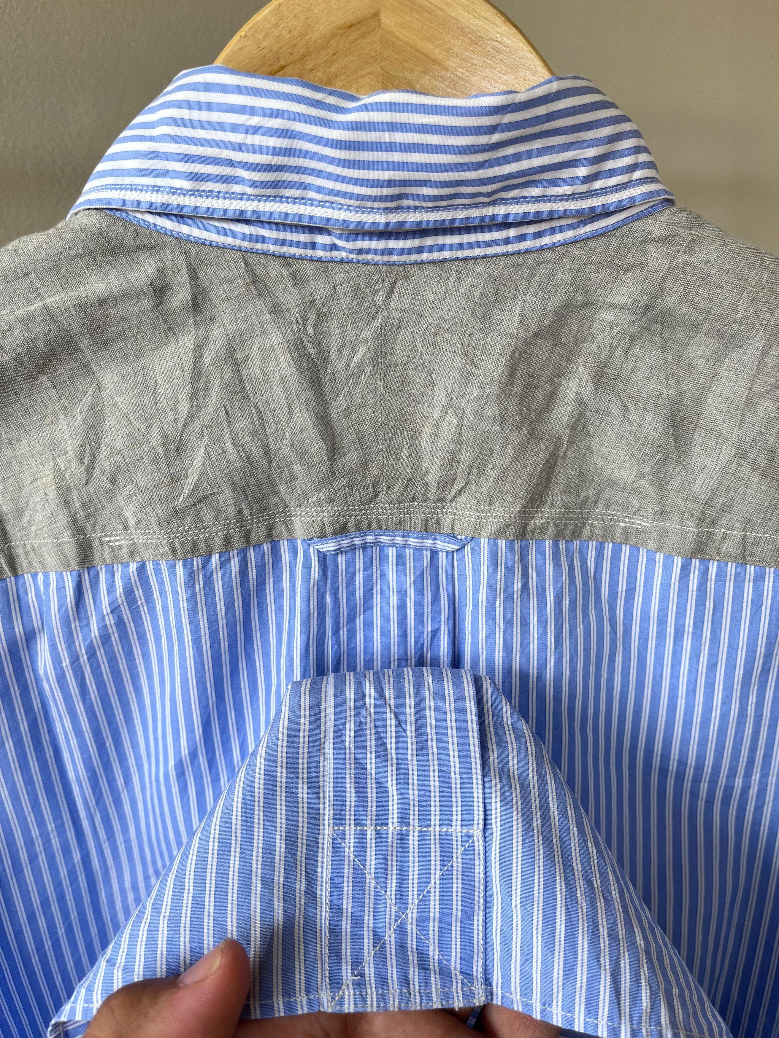 Comme des Garcons SS20 Junya watanabe striped button up shirt Size US L / EU 52-54 / 3 - 4 Thumbnail