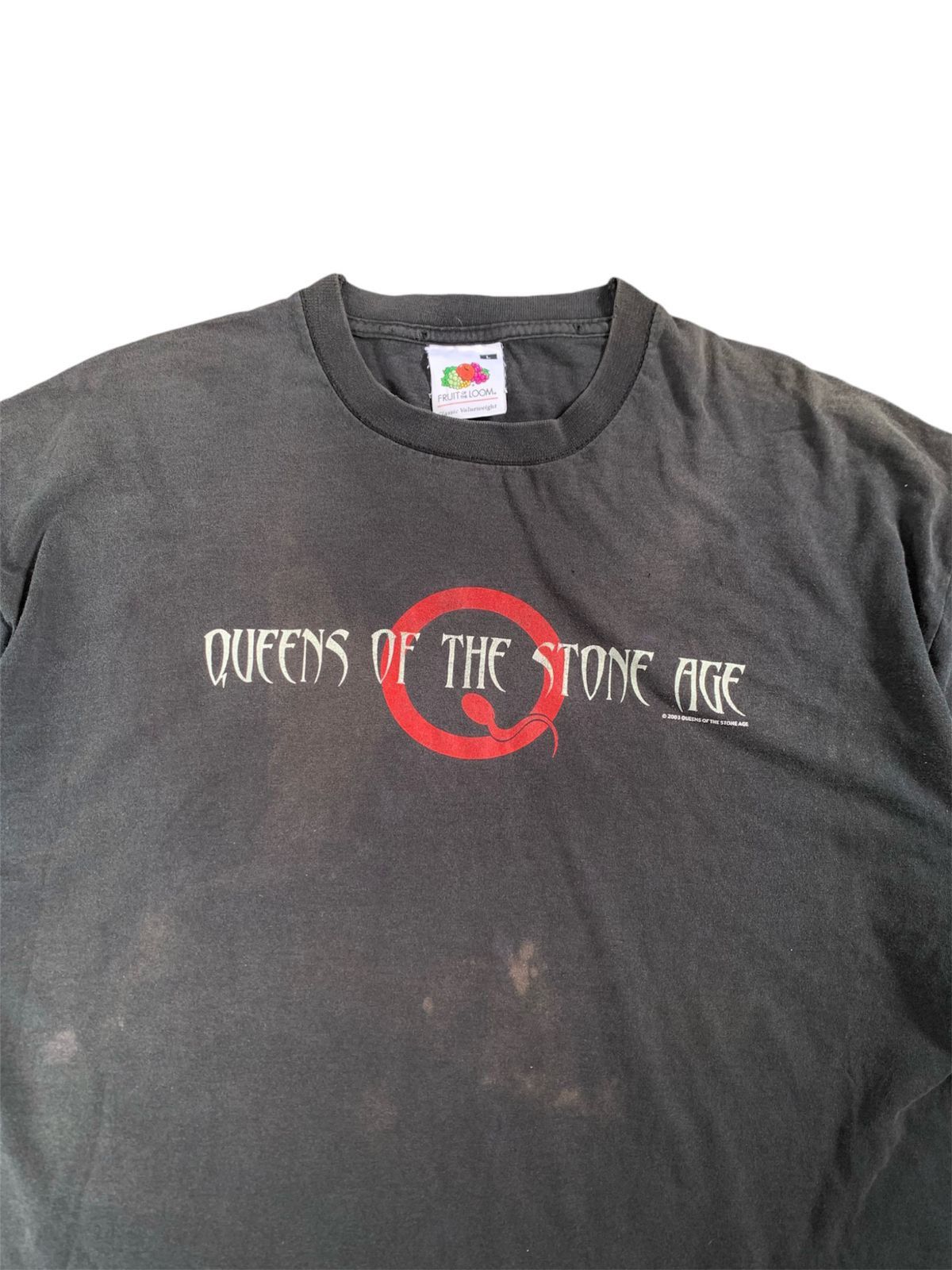 Band Tees × Vintage Vintage 2000s Queens Of The Stone Age Faded Tee Size US L / EU 52-54 / 3 - 2 Thumbnail