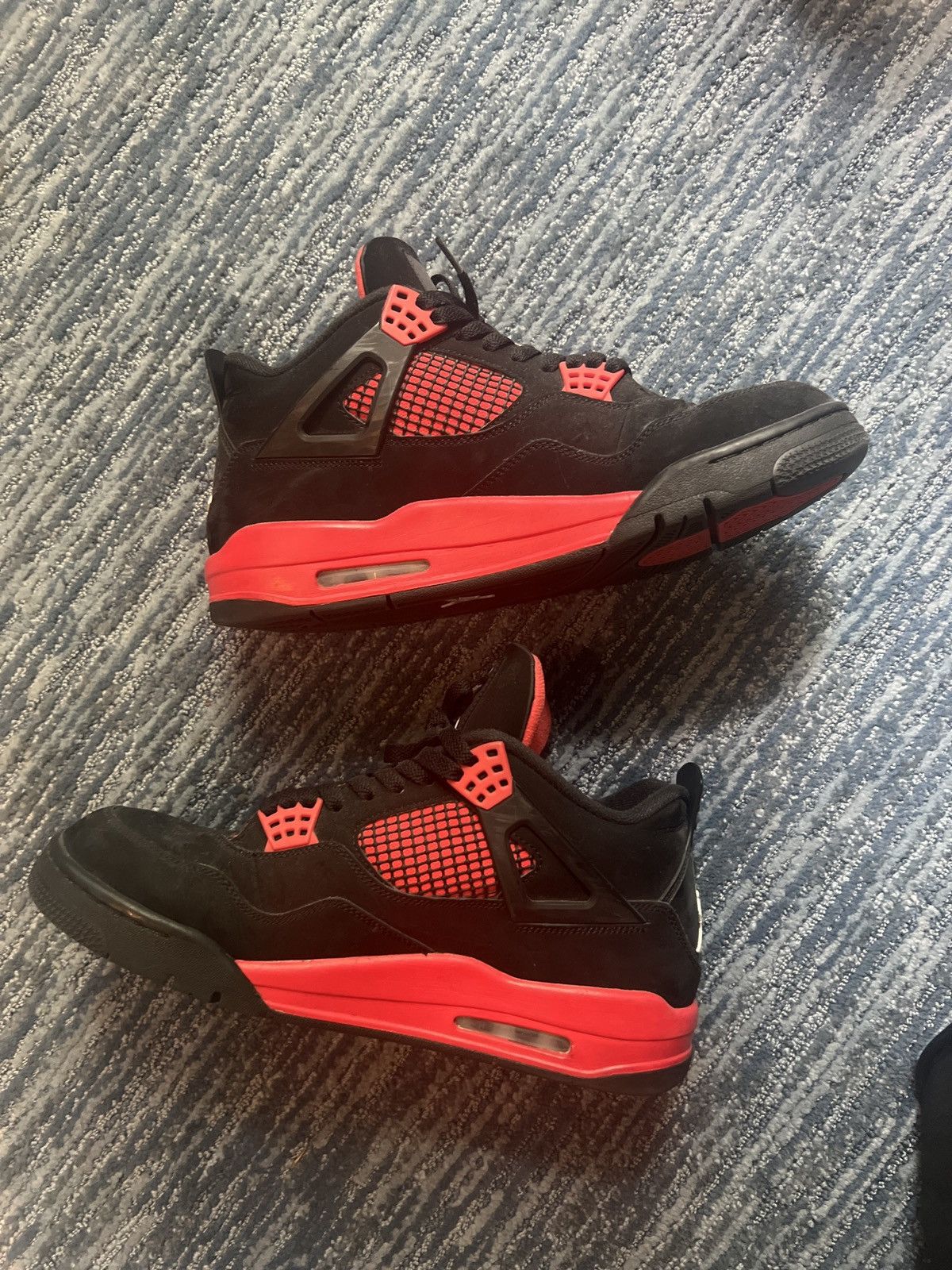 Jordan Brand × Nike Jordan 4 Red Thunder Size US 11.5 / EU 44-45 - 1 Thumbnail
