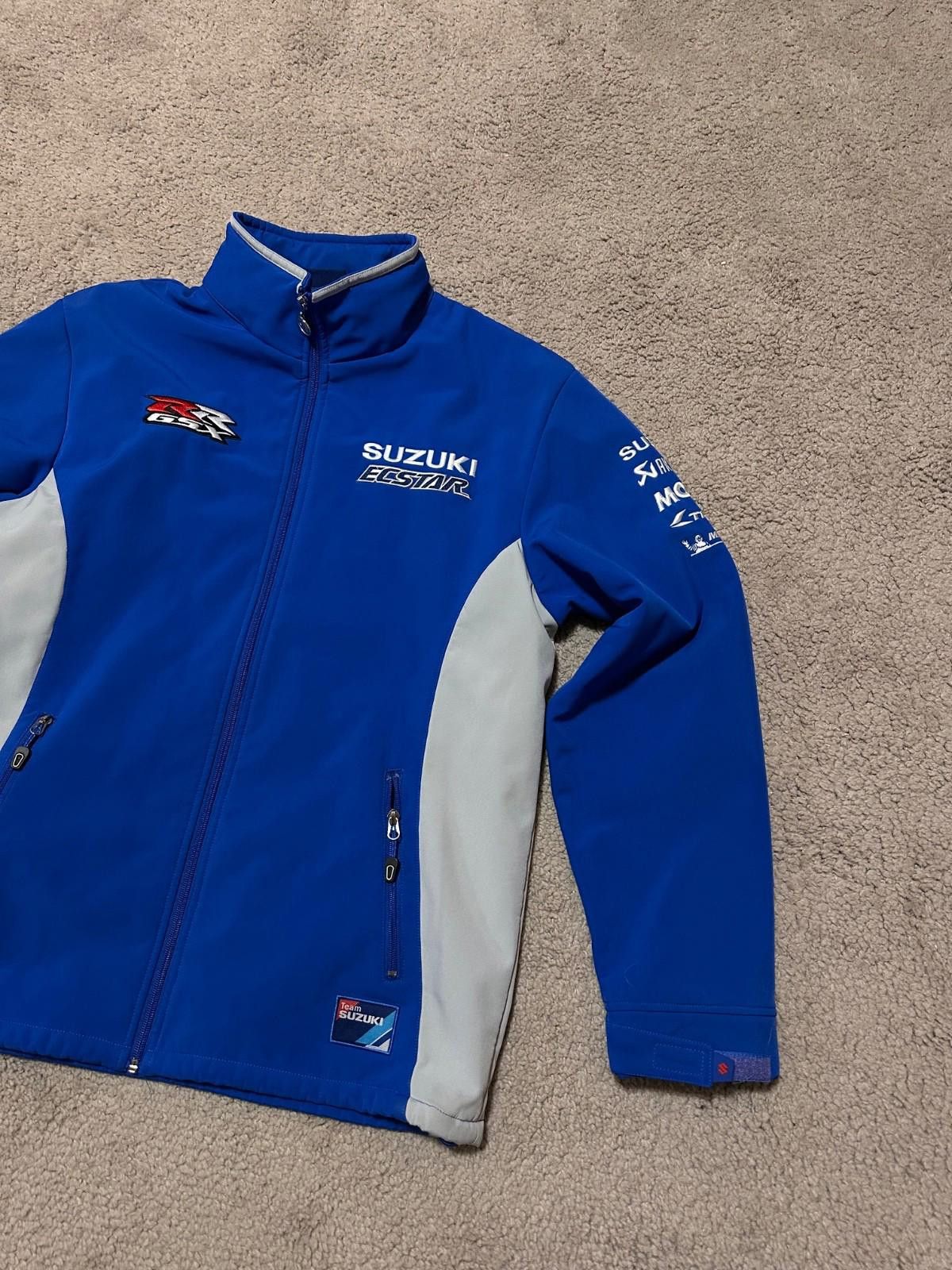 Other Suzuki MotoGP 2020 Team Softshell Sport Jacket Ecstar GSX-RR Size US XXL / EU 58 / 5 - 4 Thumbnail