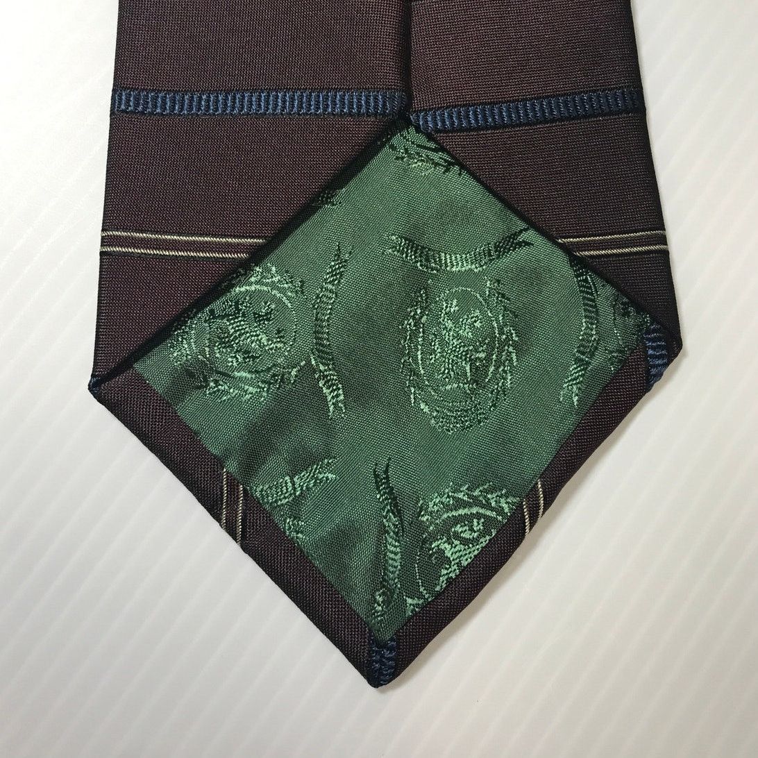 Tommy Hilfiger Tommy Hilfiger Classic Striped Silk Necktie Size ONE SIZE - 3 Thumbnail