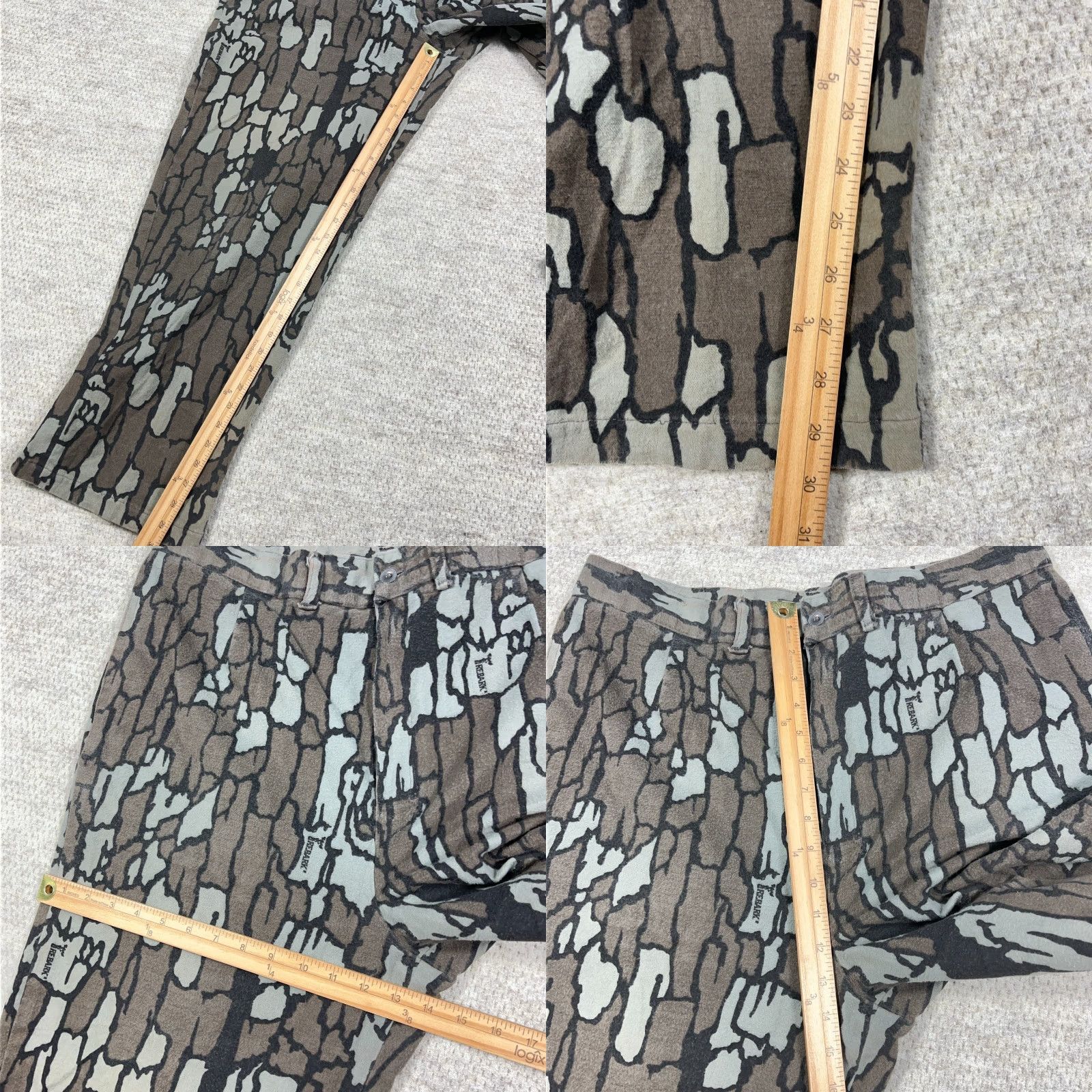Realtree VINTAGE Realtree Camo Cargo Pants Men 36x30 Trebark 90s Chamois Cloth USA Baggy Size US 36 / EU 52 - 8 Thumbnail