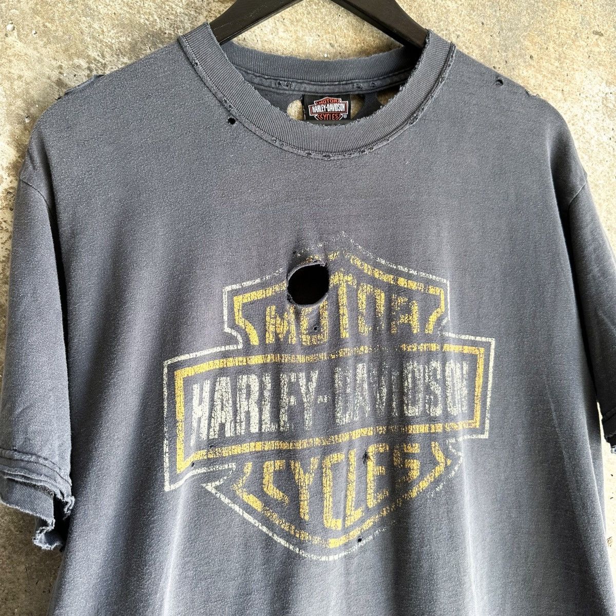 THRASHED Vintage Harley Davidson “Austin Texas” T Shirt