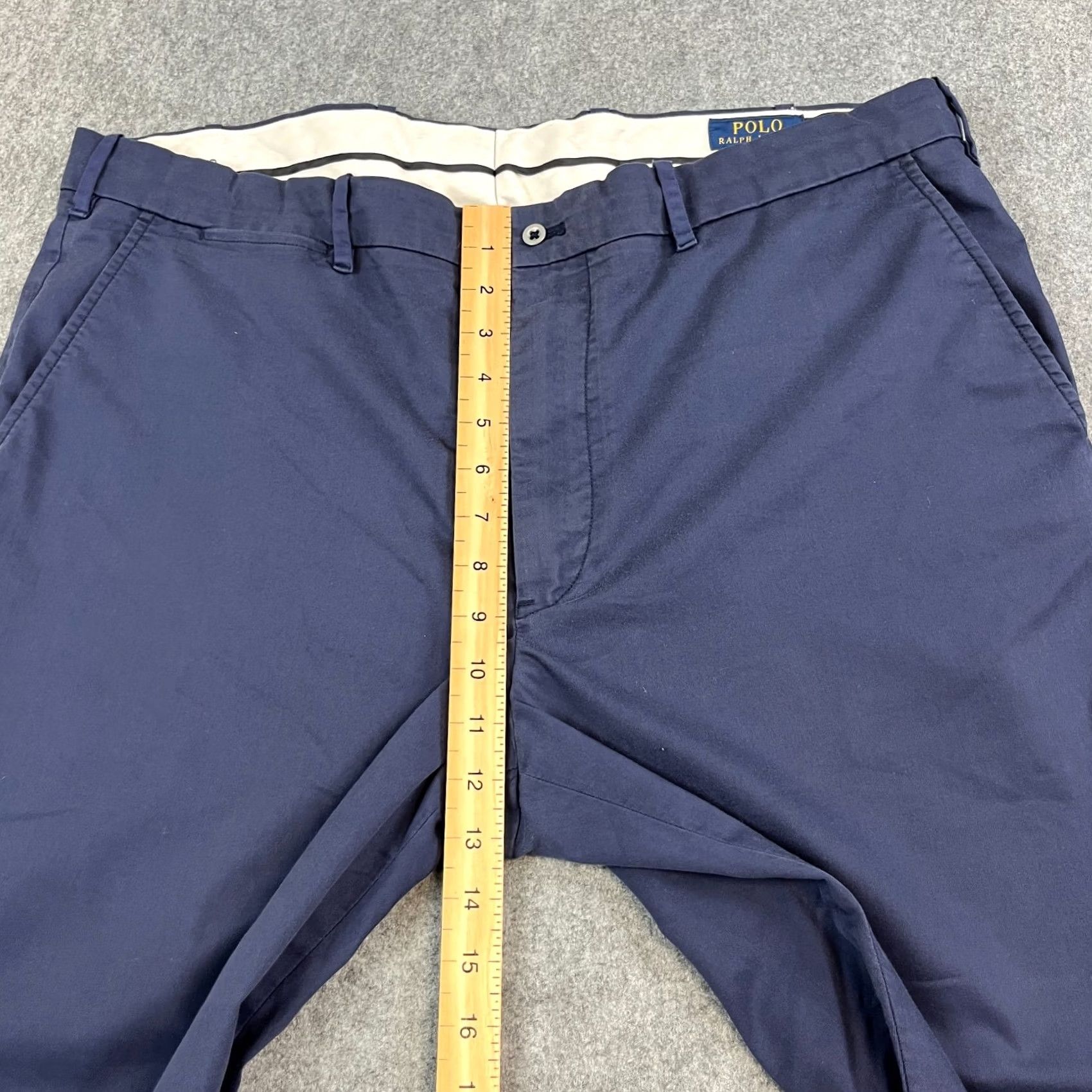 Polo Ralph Lauren Polo Ralph Lauren Slim Fit Chino Trousers Straight Leg 40 Blue Men’s Pants 5-Pocket Casual Workwear Size US L / EU 52-54 / 3 - 5 Thumbnail