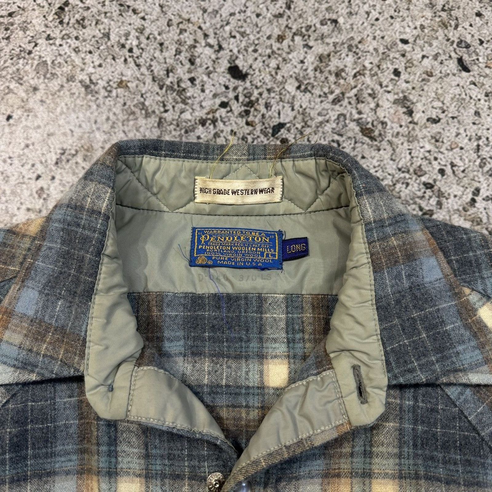Pendleton 70s Pendleton Western Plaid Shirt ERD Grunge Margiela RRL Size US L / EU 52-54 / 3 - 3 Thumbnail