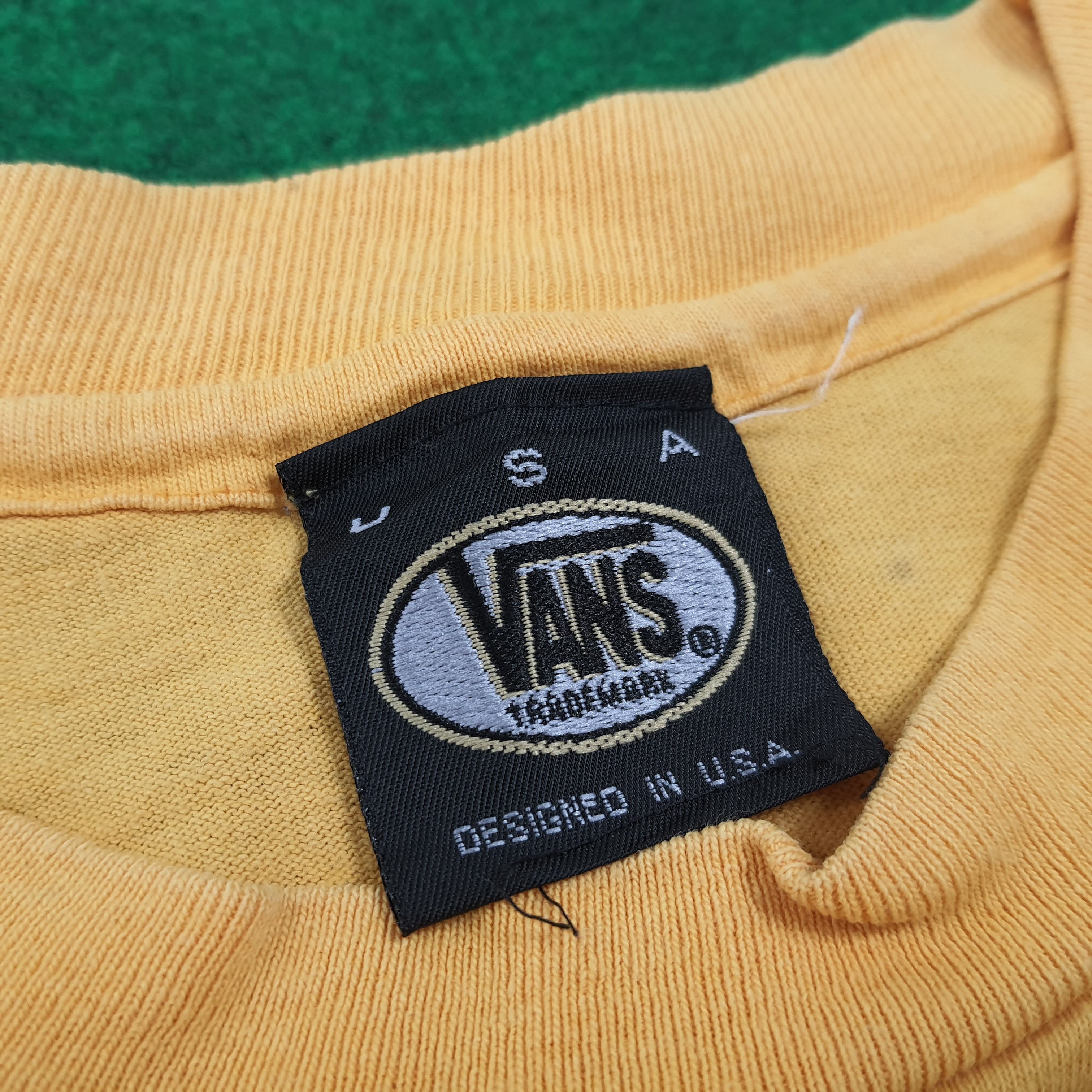 Vans Vintage Vans Off The Wall U.S.A Tshirt Size US M / EU 48-50 / 2 - 4 Thumbnail