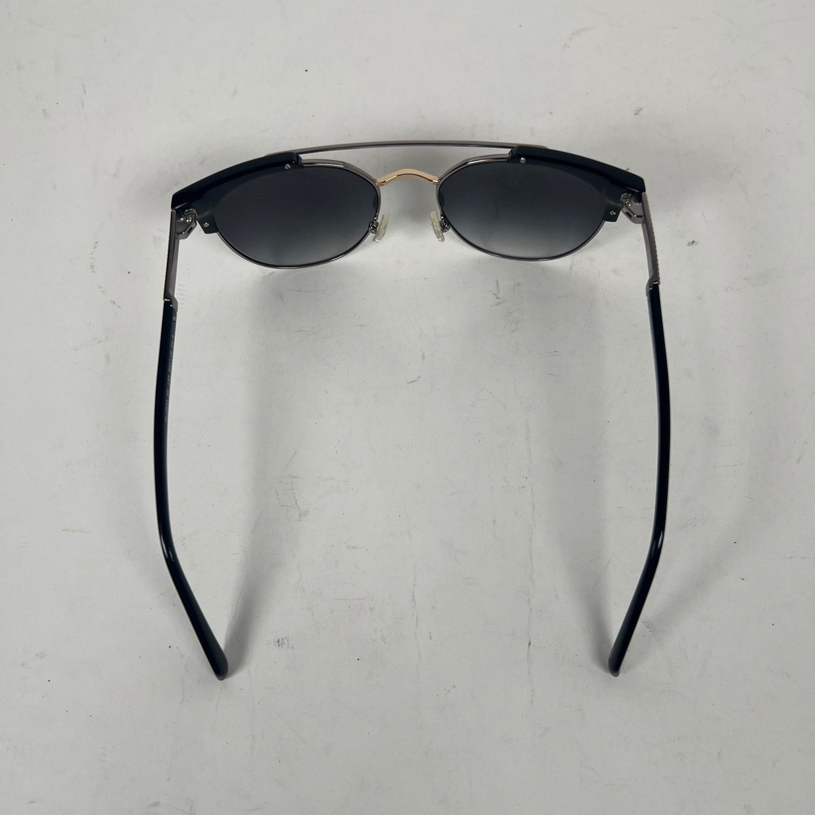 Balmain Balmain BL2533 Round Black Brow Bar Sunglasses Size ONE SIZE - 5 Thumbnail