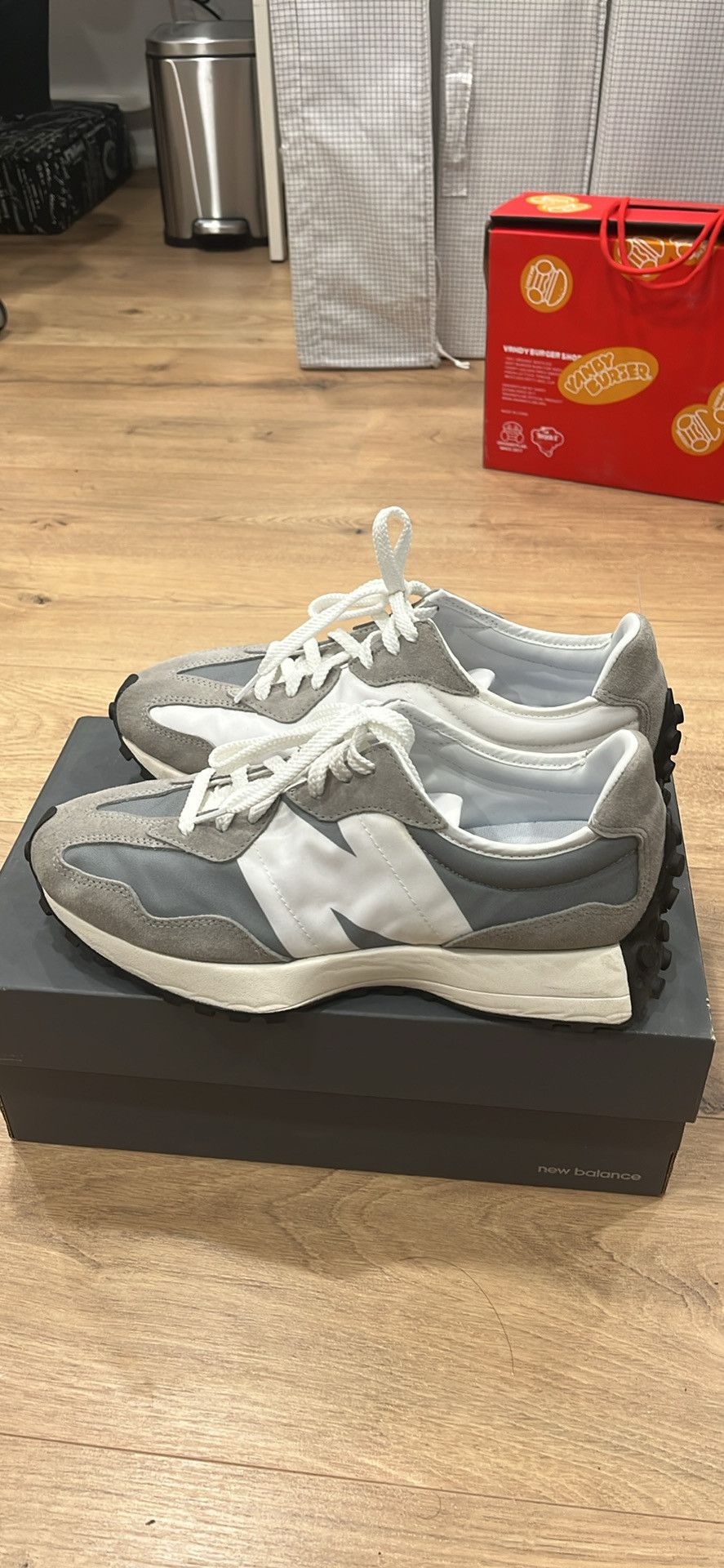 New Balance 327 OG Grey Size US 9 / EU 42 - 5 Thumbnail