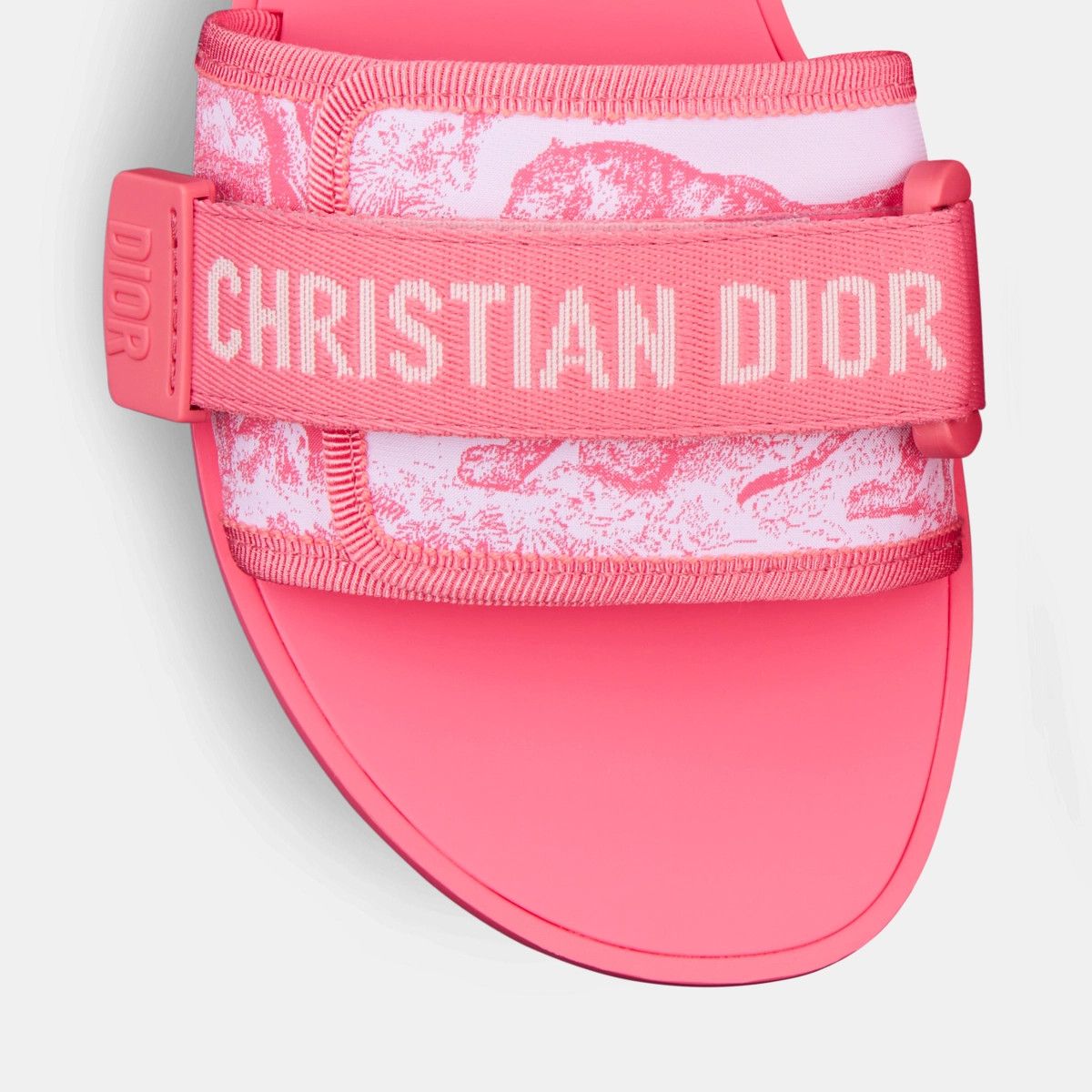 Dior o1bcso1str0226 Dioriviera Evolution Slide in Candy Pink Size US 6 / IT 36 - 5 Thumbnail