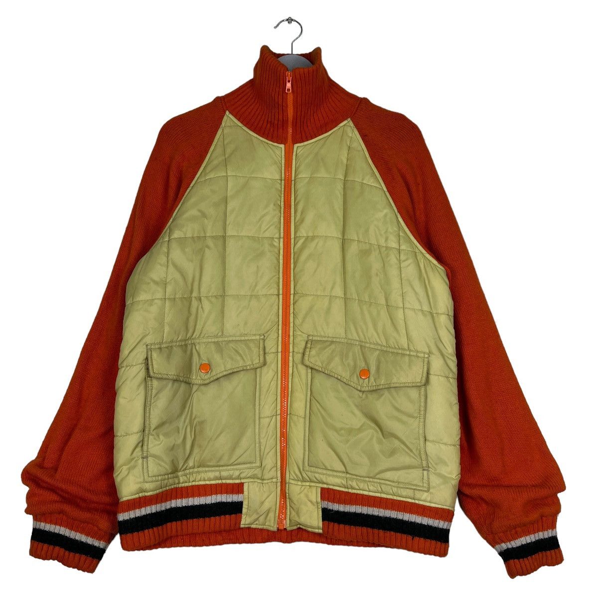 Japanese Brand 🔥 GENERATE QUILTED BOMBER JACKET Size US M / EU 48-50 / 2 - 1 Thumbnail