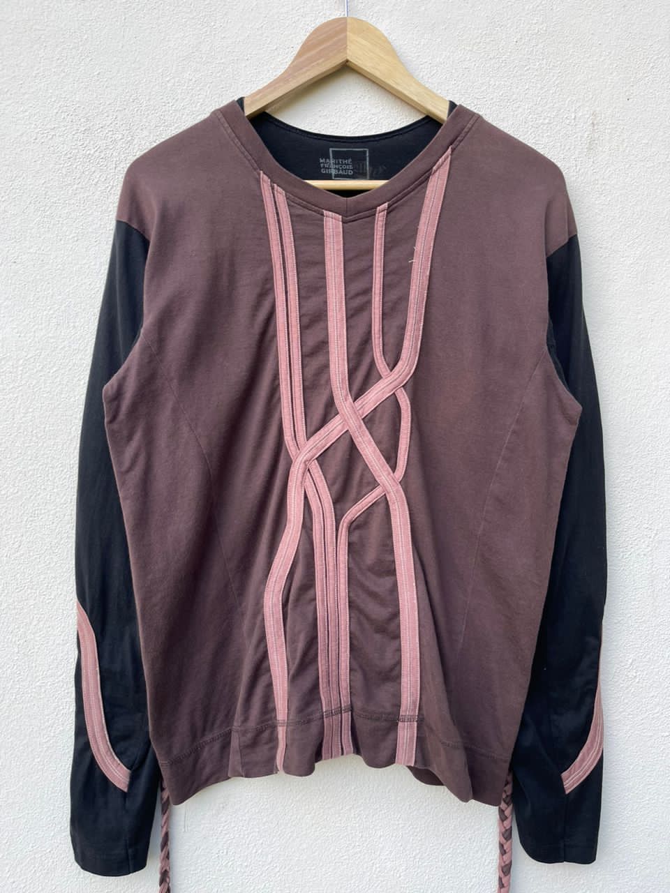 Japanese Brand Marithe Francois Girbaud Design Longsleeve Tee Size M / US 6-8 / IT 42-44 - 4 Thumbnail