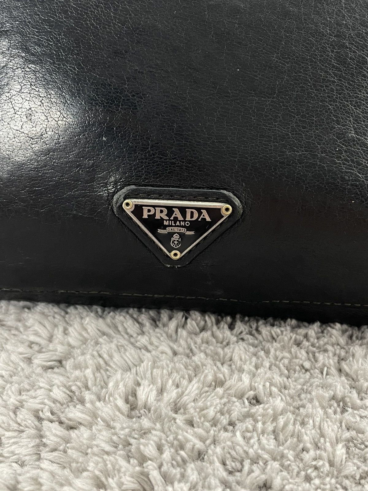 Prada Prada leather business clutch wallet documents cardholder Size ONE SIZE - 3 Thumbnail