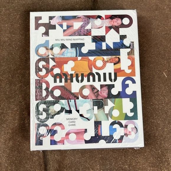 Miu Miu Miumiu Mind Mapping Memory Card Game SS21 Campaign Size ONE SIZE - 3 Thumbnail