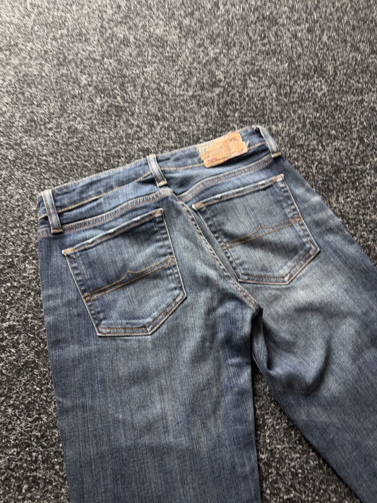 Denim & Supply Ralph Lauren 00s Western Polo Ralph Lauren Supply Jeans Blue Denim Y2K Size 27" / US 4 / IT 40 - 16 Thumbnail
