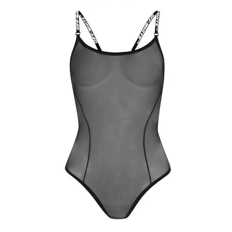 o1y1225 Logo Bodysuit in Black