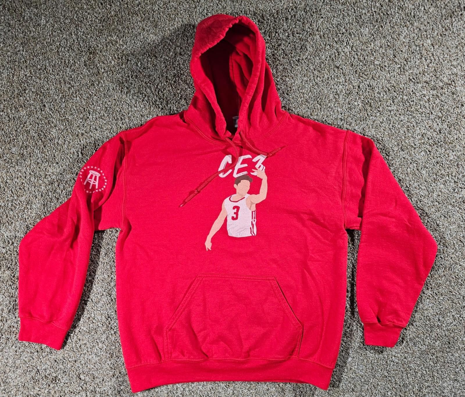 Gildan Barstool Sports CE3 Red Hoodie Gildan Heavy Sz M Size US M / EU 48-50 / 2 - 1 Thumbnail