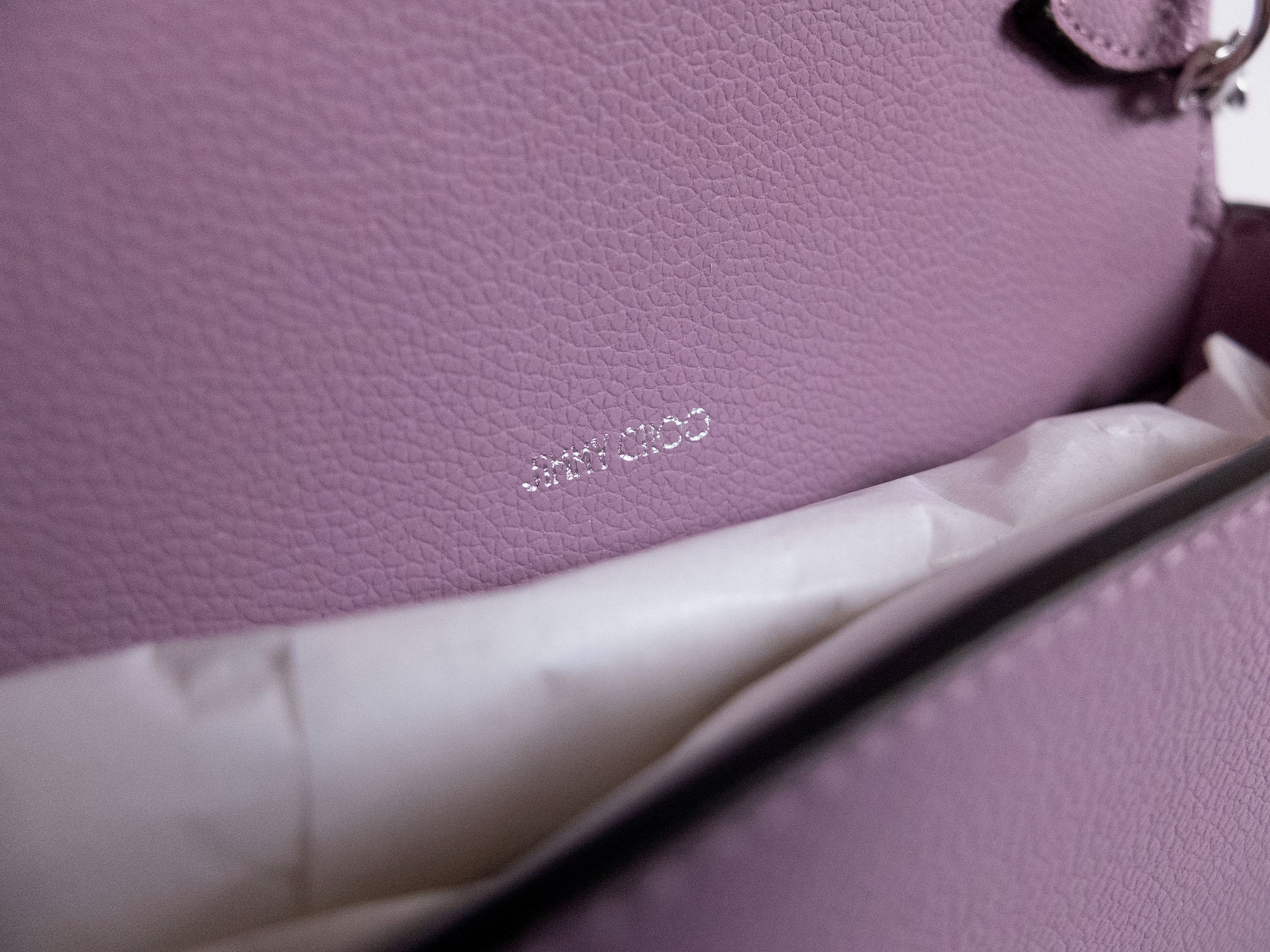Jimmy Choo JIMMY CHOO Cheri pink purple small crossbody chain strap bag Size ONE SIZE - 10 Thumbnail