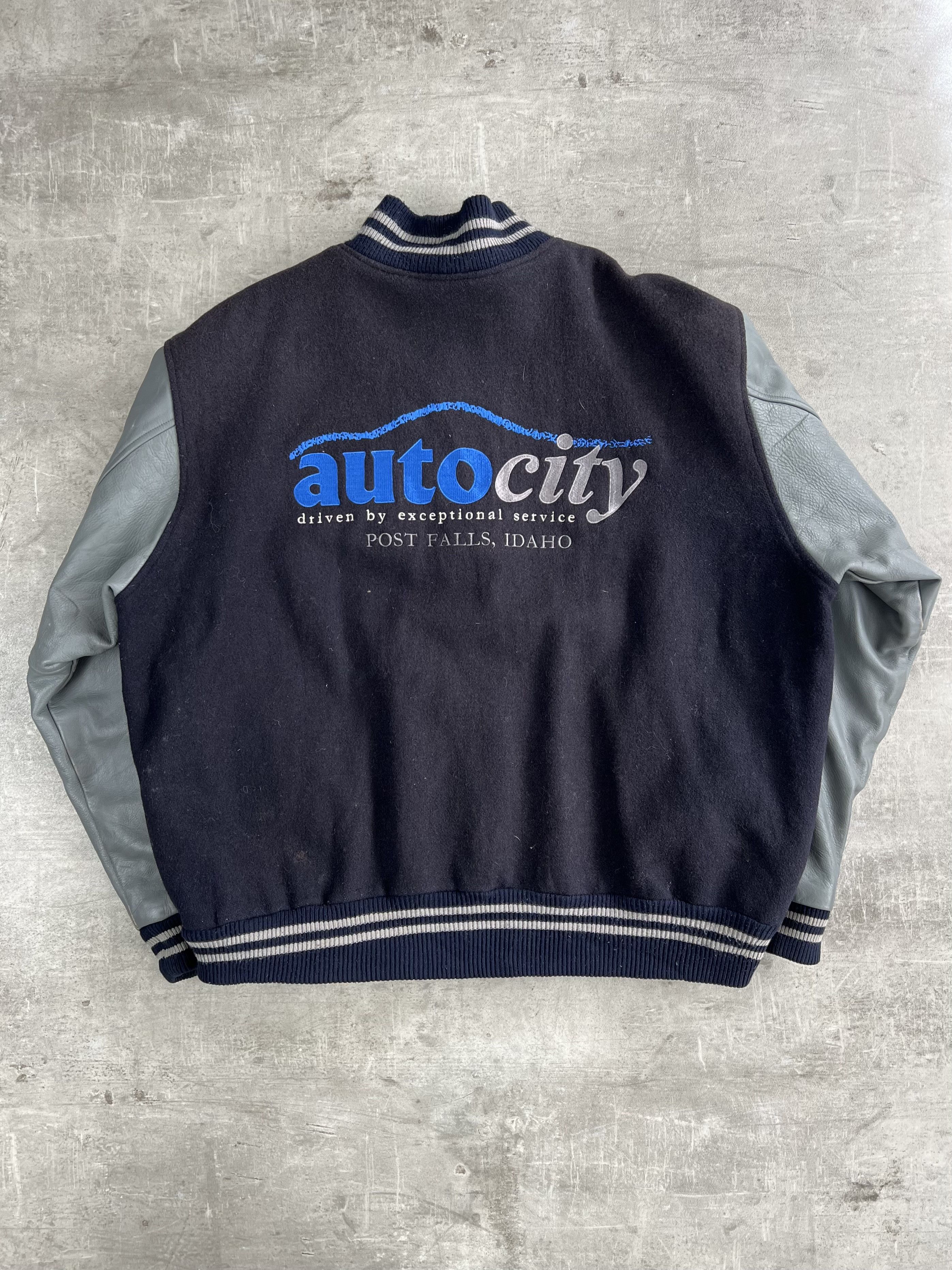 Vintage PURCELLS VARSITY JACKET MADE IN CALIFORNIA BLACK Size US XXL / EU 58 / 5 - 2 Thumbnail