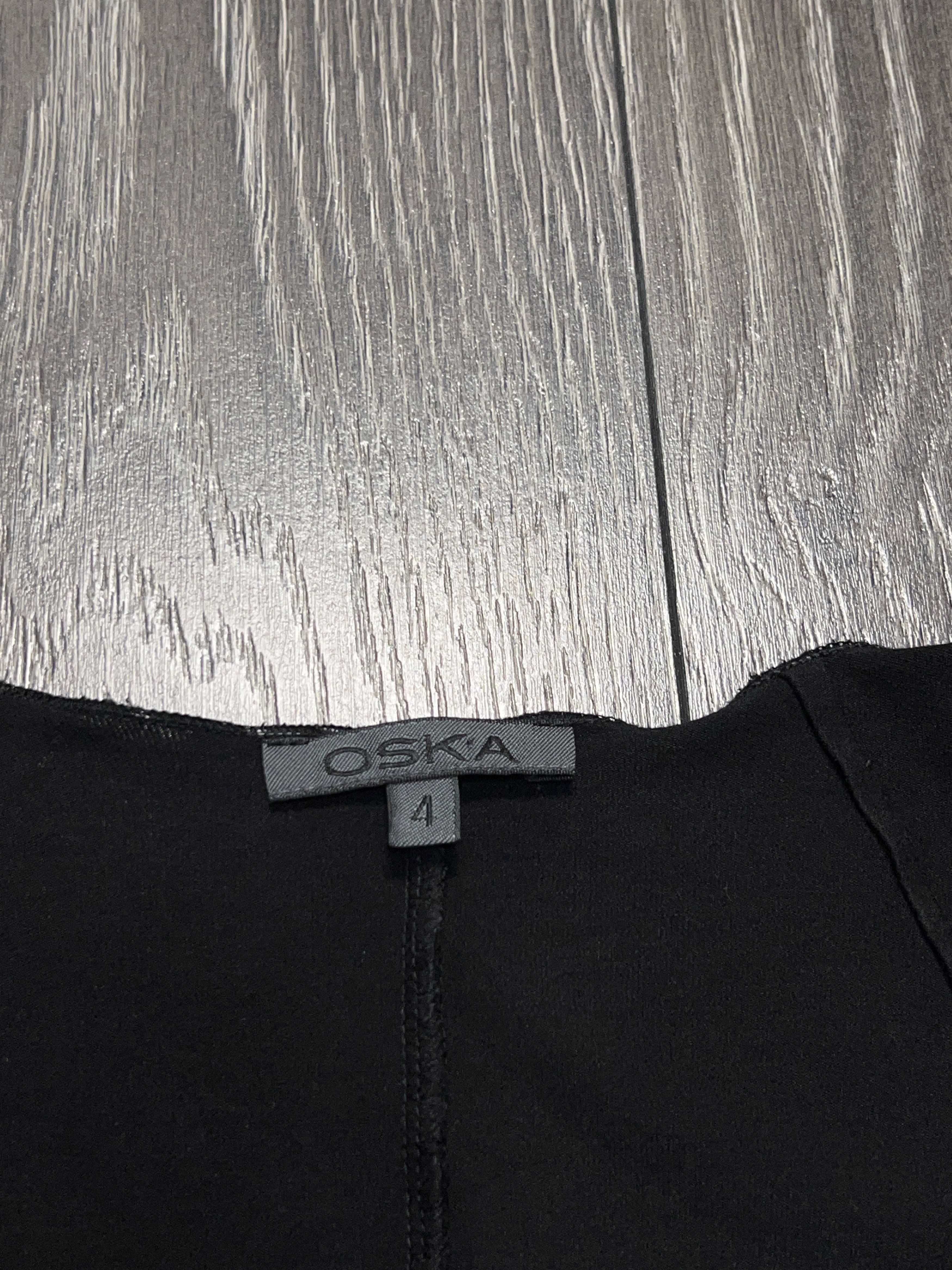OSKA Womens Shirt Blouse Oversized Fit Size 4 US 12/14 UK 16/18 Size XL / US 12-14 / IT 48-50 - 3 Thumbnail