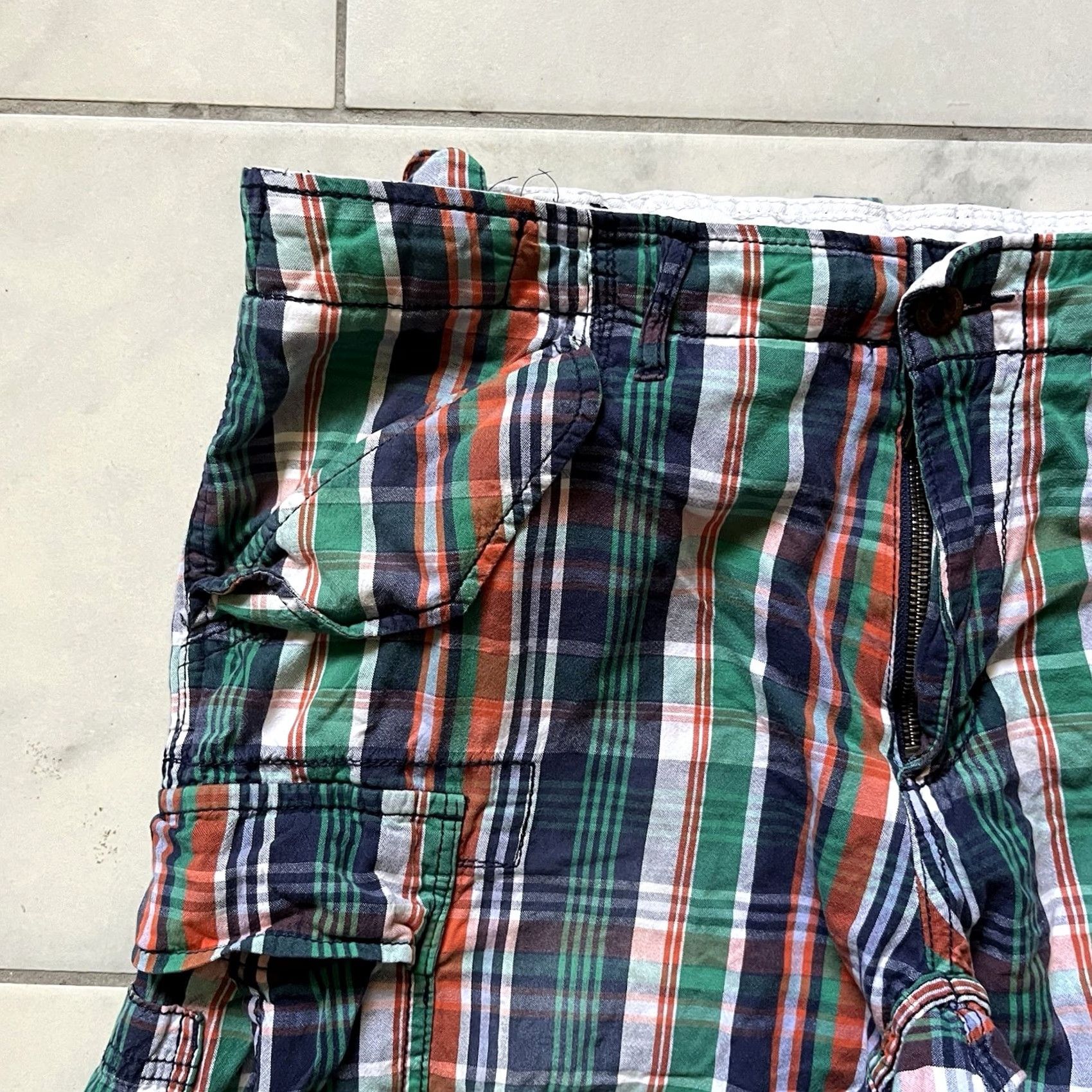 Polo Ralph Lauren Polo Ralph Lauren Cargo Shorts 36 Blue Green Mens Cotton Casual Shorts Cargo Pocket Size US M / EU 48-50 / 2 - 3 Thumbnail