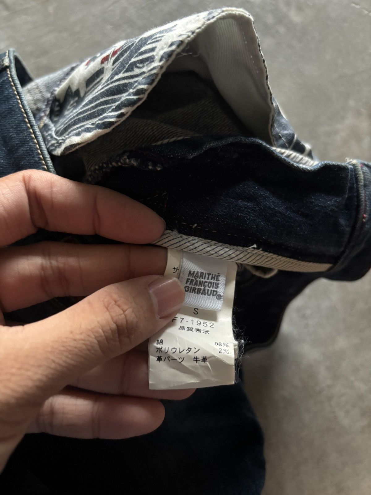 Marithe + Francois Girbaud RARE MFG marithe francois girbaud skinny slim easy foldable Size 29" - 6 Thumbnail