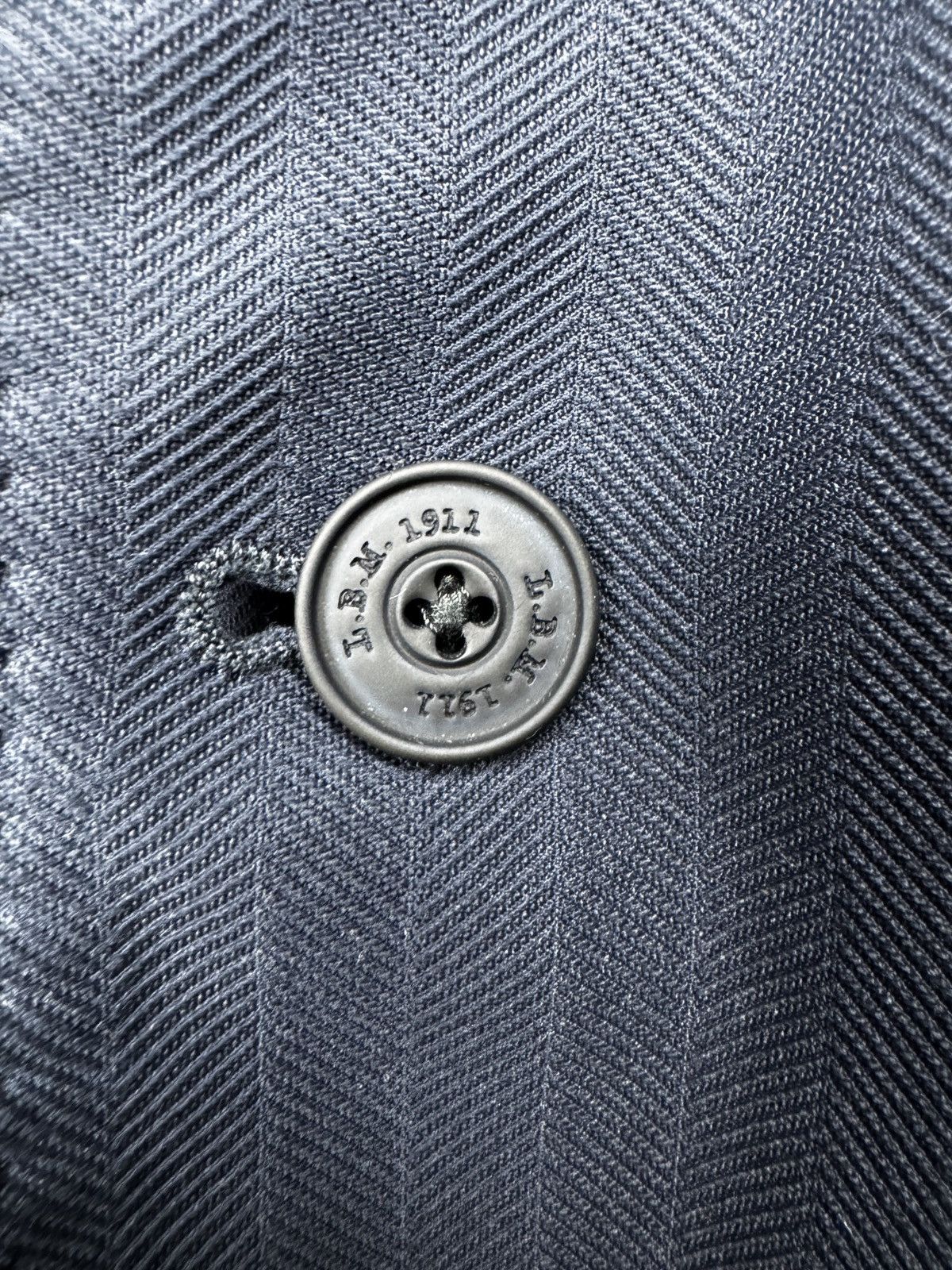 L.B.M. 1911 L.B.M 1911 Navy Travel Sport-Uniform double breasted blazer Size 40R - 8 Thumbnail