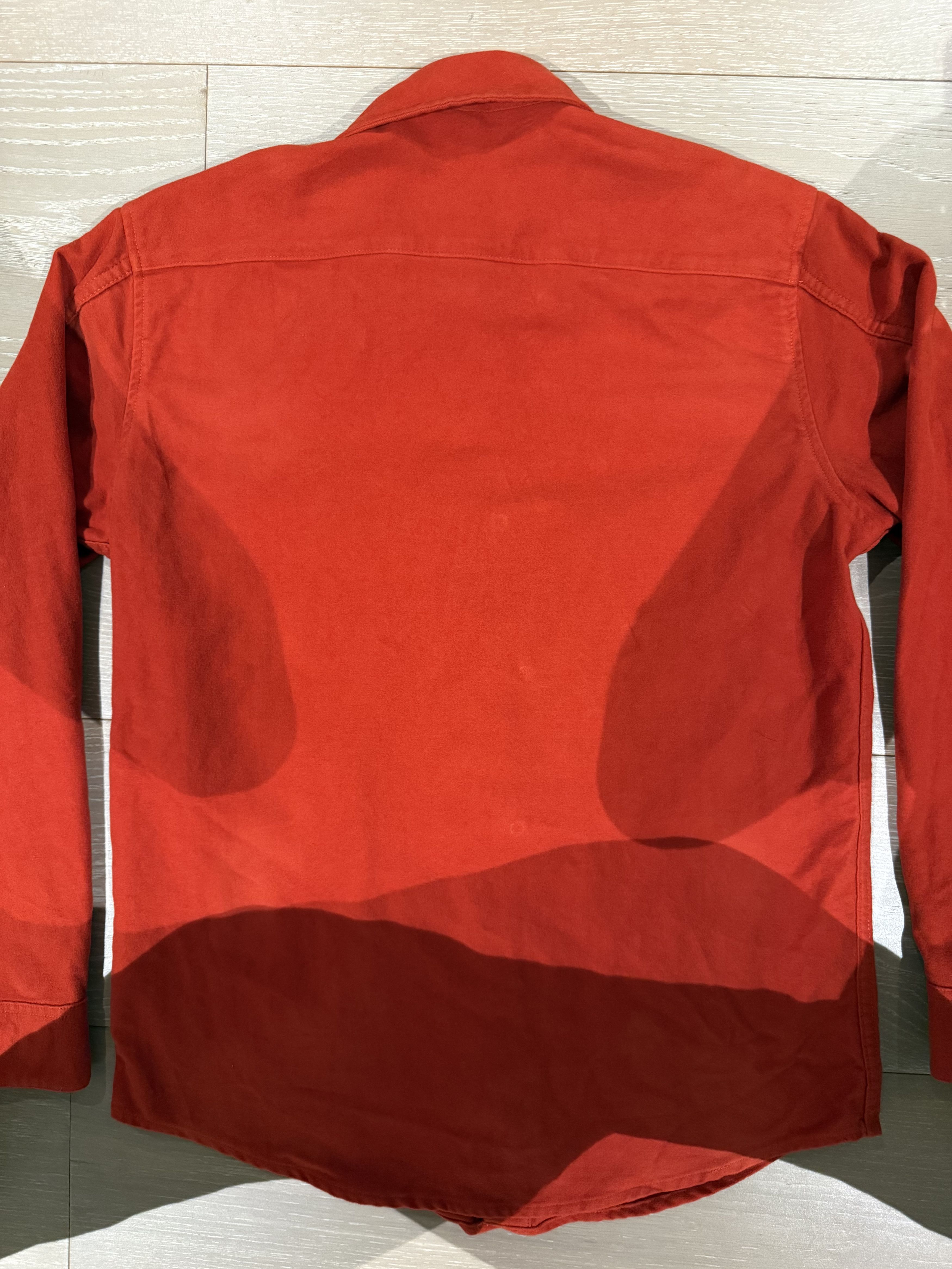 Ship John 💚 Ship John Jerry Shirt Heirloom Red Moleskin Medium NEW Size US M / EU 48-50 / 2 - 16 Thumbnail