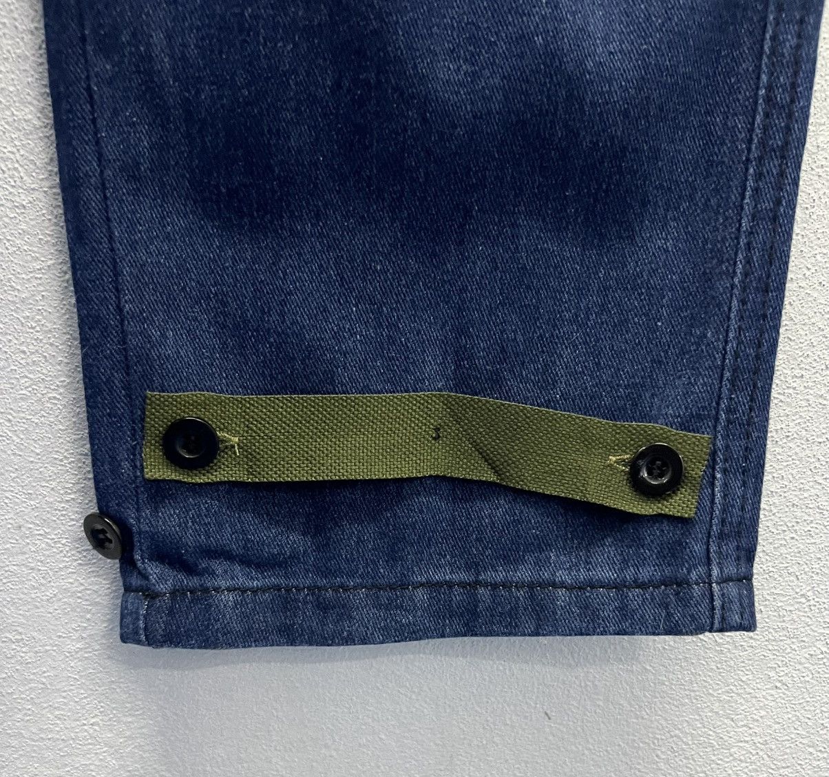 Vintage Vintage French Navy Marine Nationale Style Denim Overalls Size US 36 / EU 52 - 12 Thumbnail