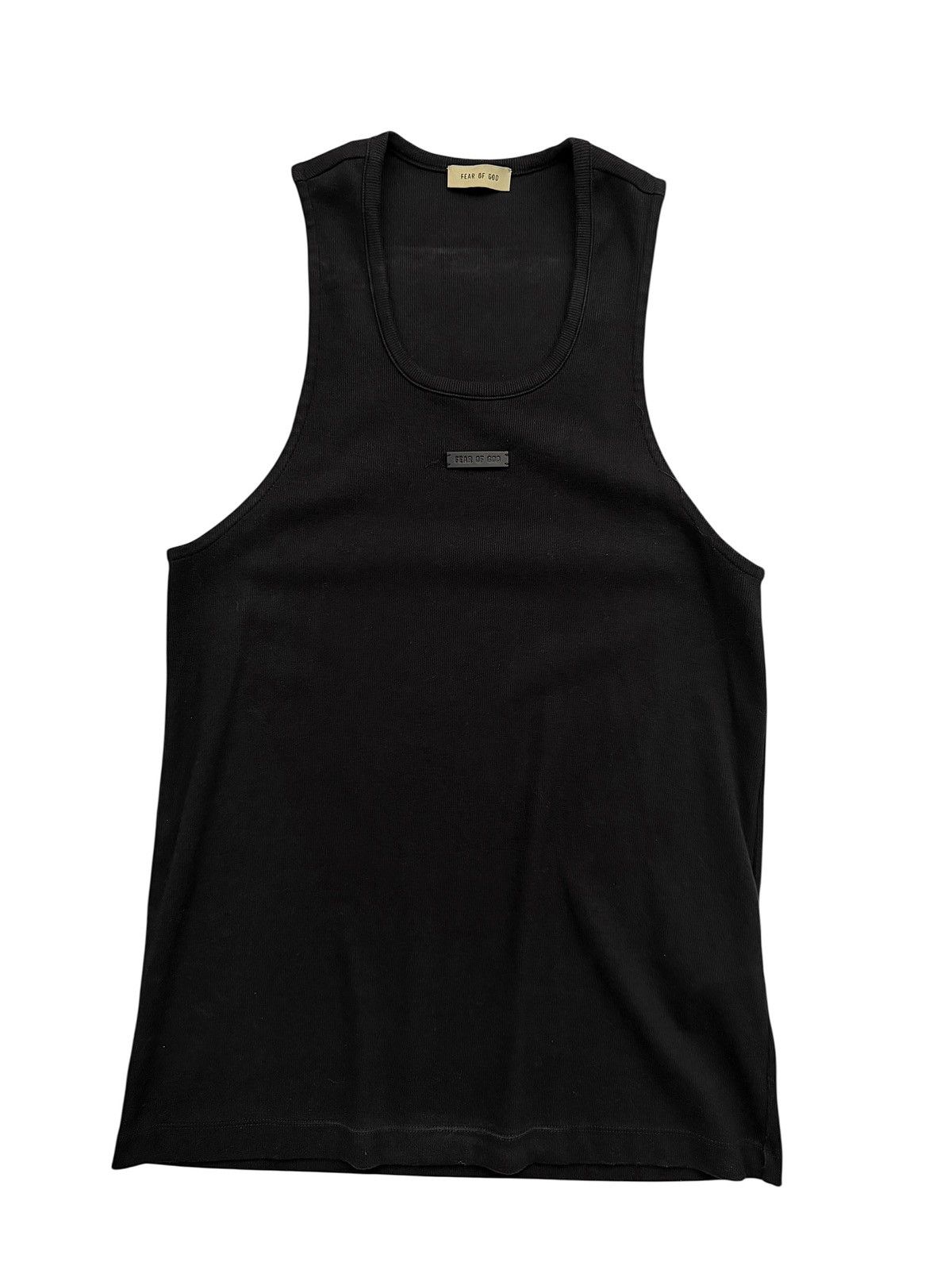 Fear of God × RRR-123 FEAR OF GOD INRI Cut Off Tee | Grailed