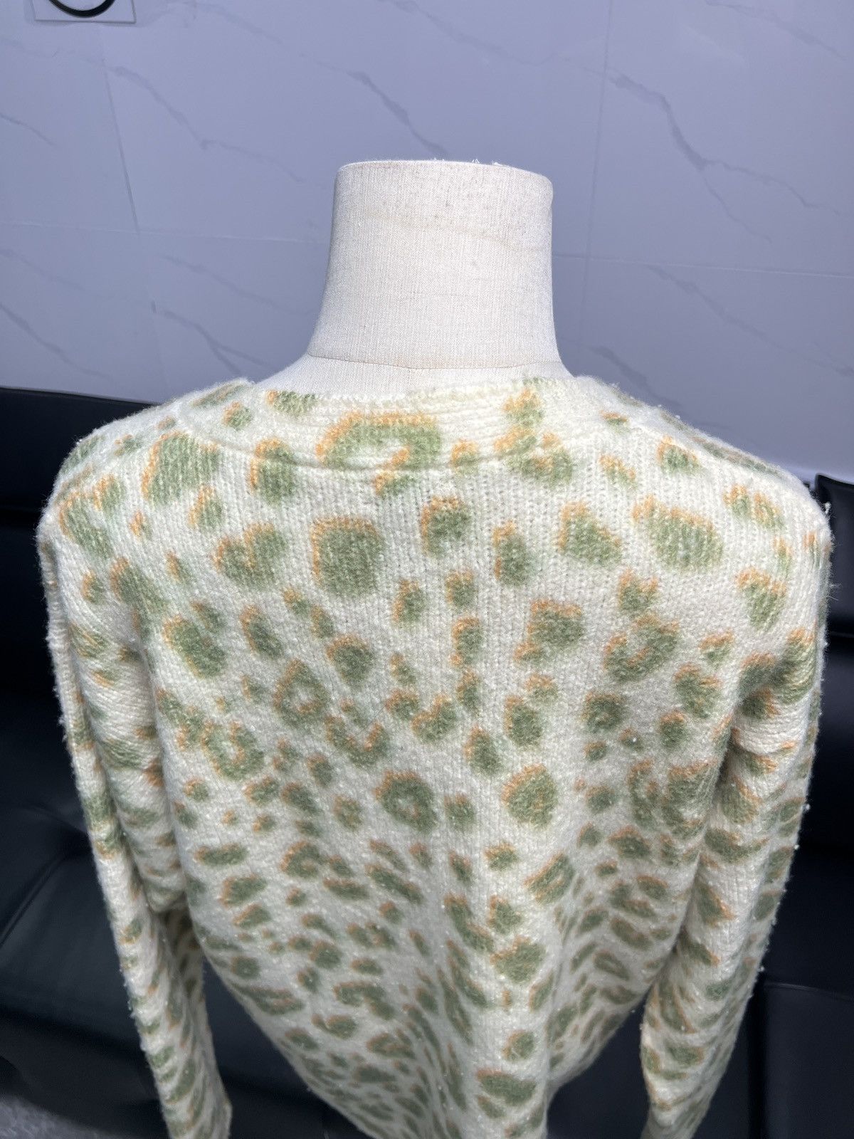 Dries Van Noten Dries Van Noten FW22 Lookbook Leopard Print Merino Wool Card Size US L / EU 52-54 / 3 - 9 Thumbnail