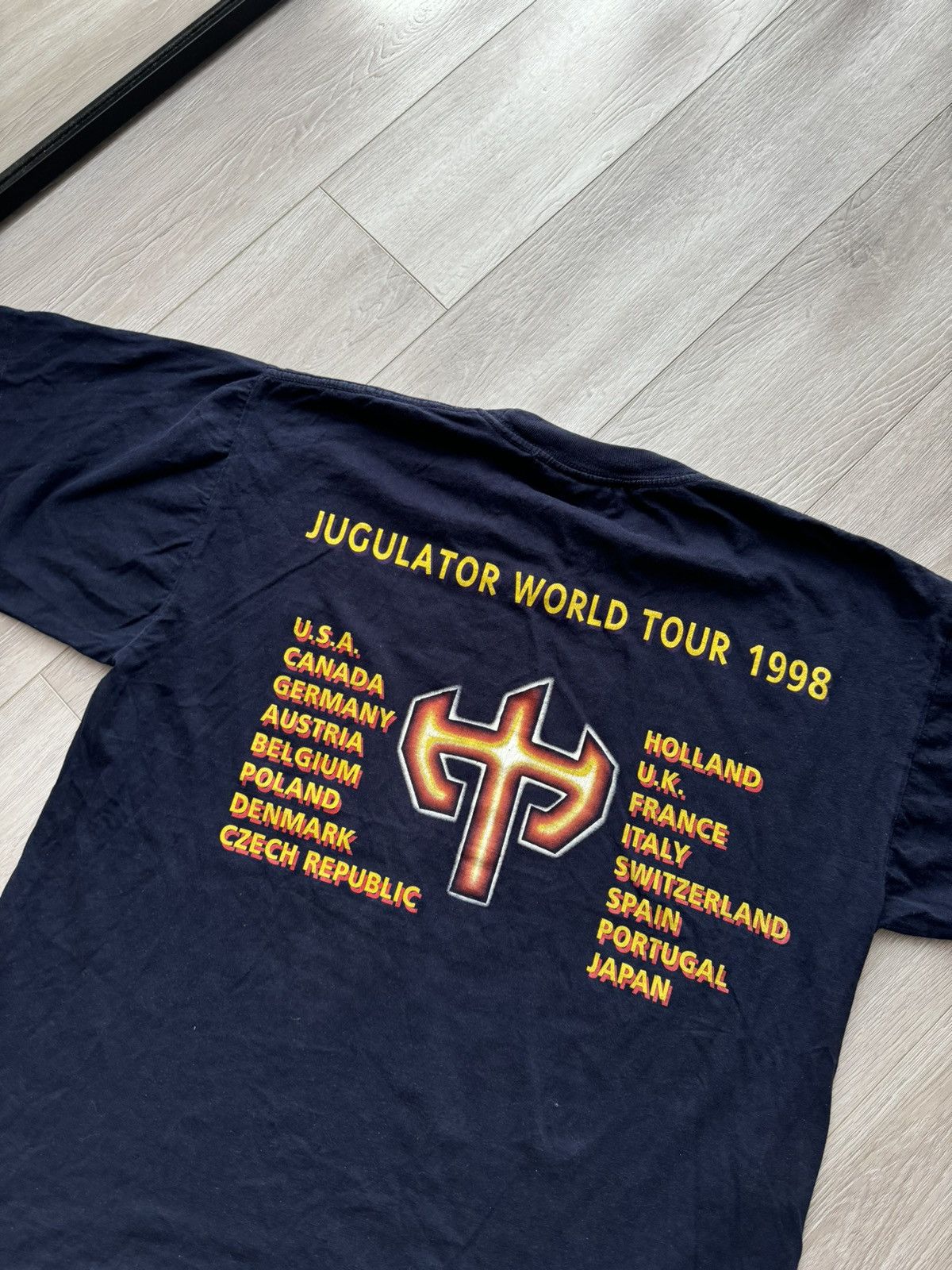 Vintage 90s JUDAS PRIEST 1998 Tシャツ L Vintage t-shirt Judas Priest 1998