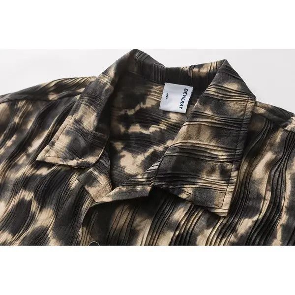 Japanese Brand Kimiko x Jingu Vintage Street Hip Hop Leopard Print Shirt Size US S / EU 44-46 / 1 - 4 Thumbnail