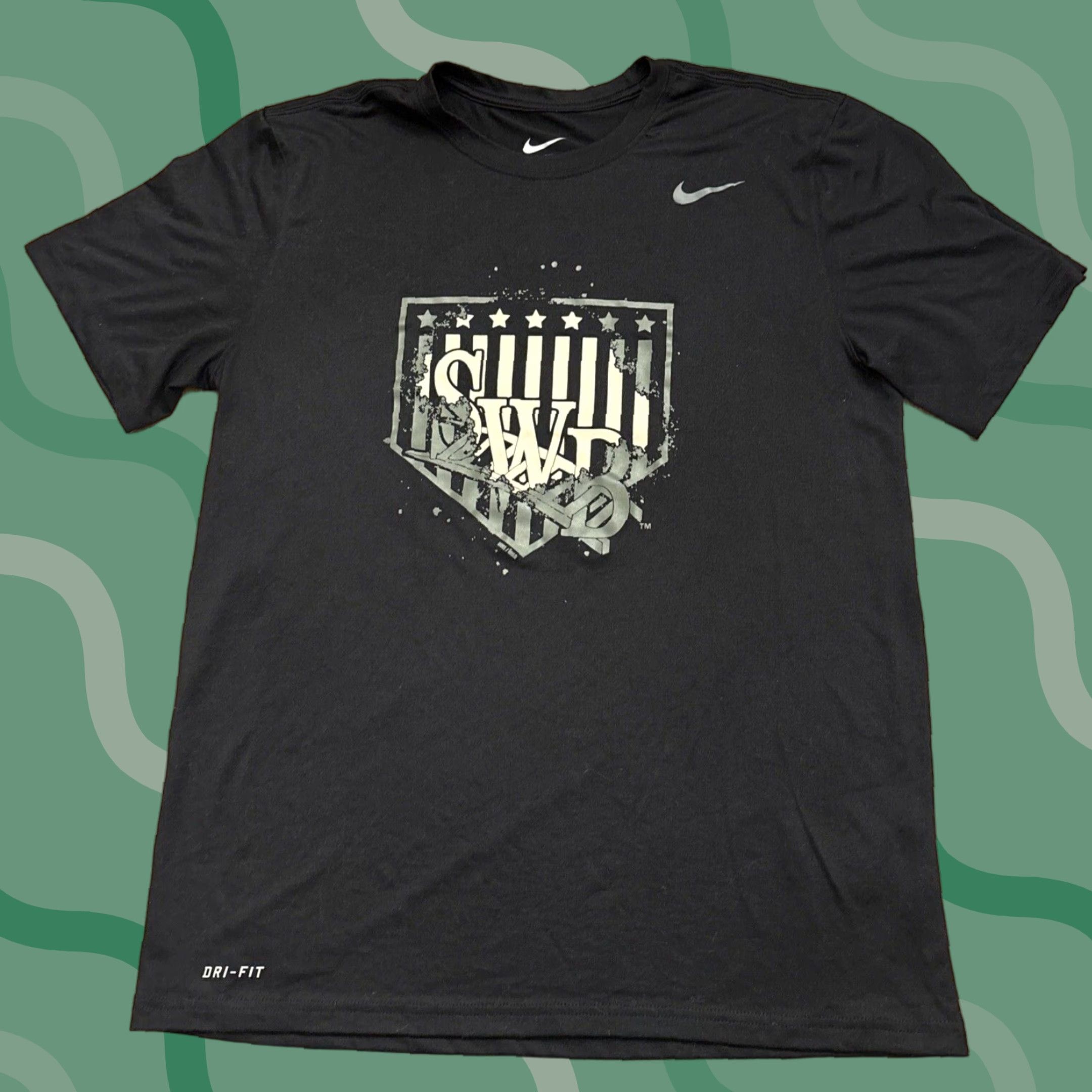 Nike Nike Dri Fit Scranton Wilkes-Barre Rail Riders Shirt Adult Medium Black Activewear Mens Size US M / EU 48-50 / 2 - 1 Thumbnail