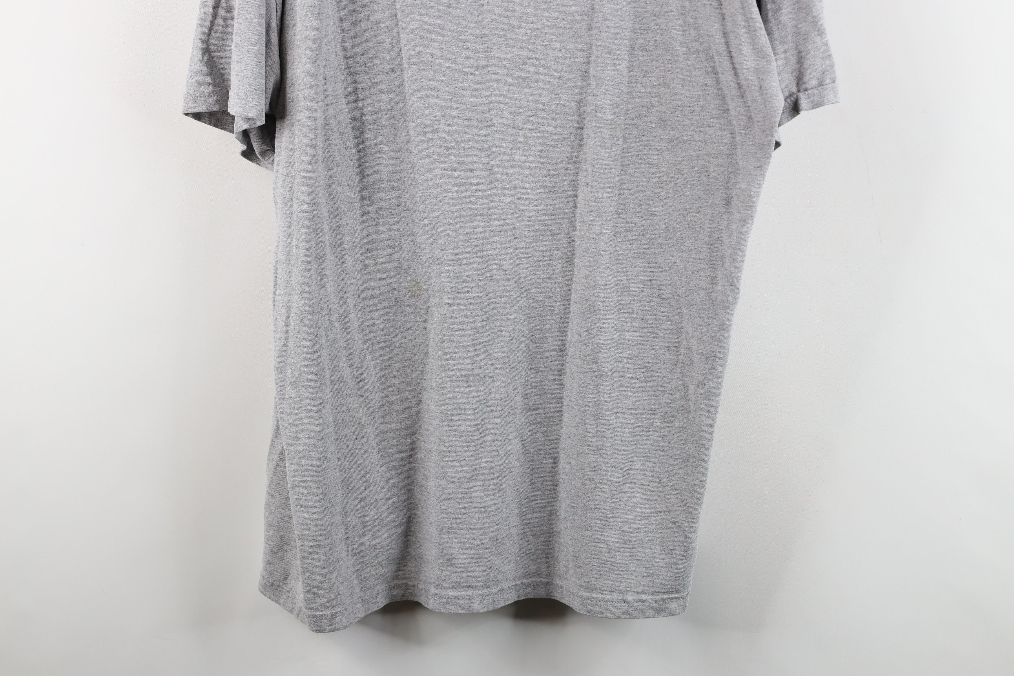 Nike × Vintage Vintage Nike Swim Travis Scott Mini Swoosh T-Shirt Gray Size US XXL / EU 58 / 5 - 3 Thumbnail